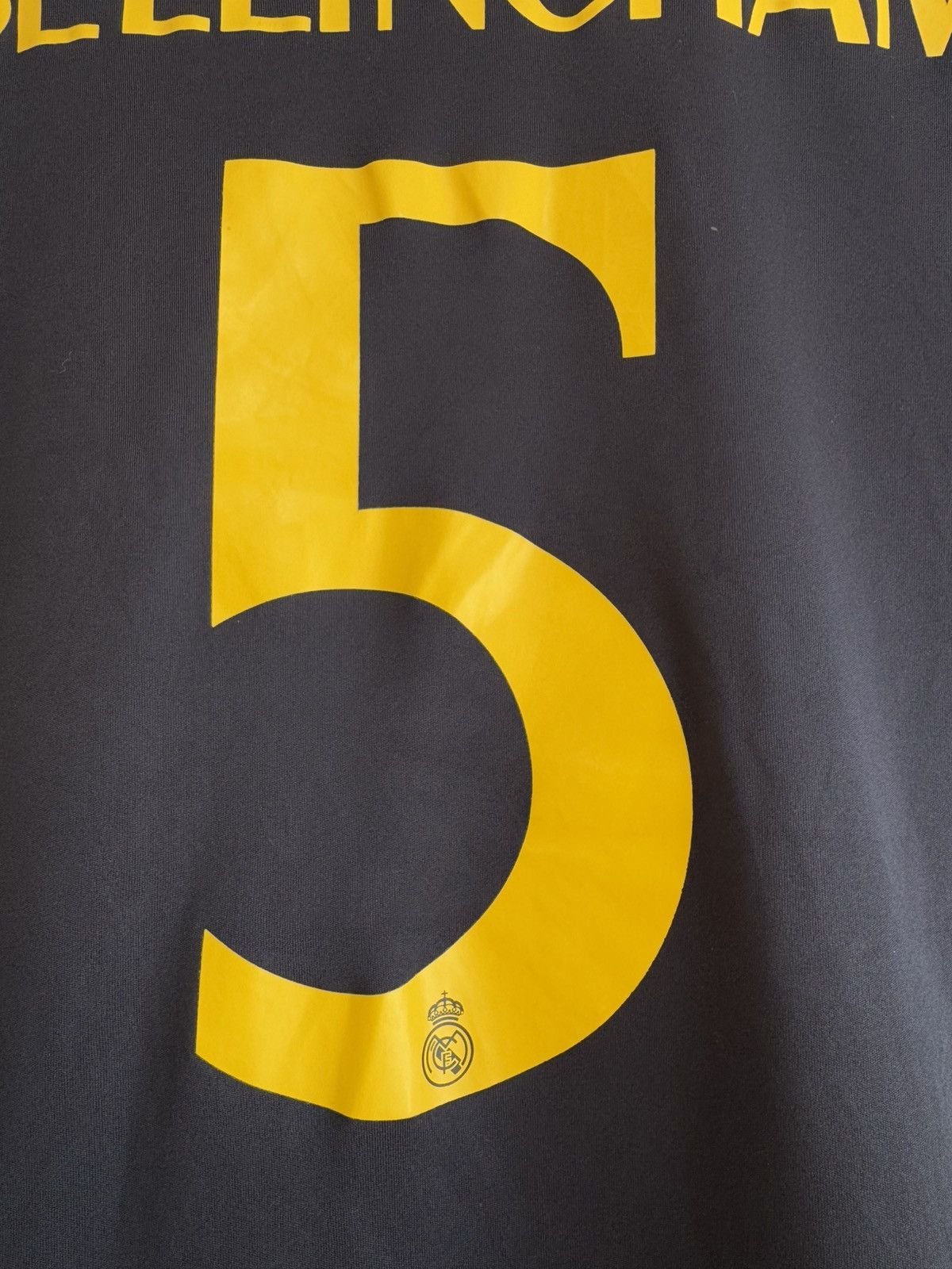 Adidas Bellingham #5 Real Madrid 2023-2024 Away Soccer Jersey Kit Size US M / EU 48-50 / 2 - 11 Thumbnail