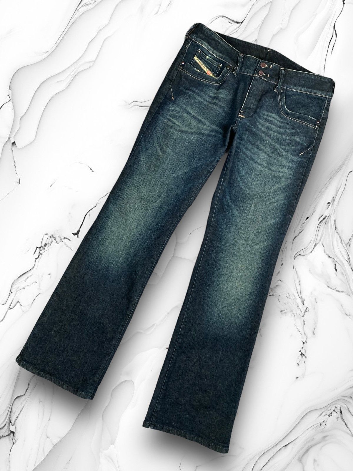 Diesel × Vintage Vintage Y2K Diesel Denim Jeans Size W32 Size 32" / US 10 / IT 46 - 1 Thumbnail