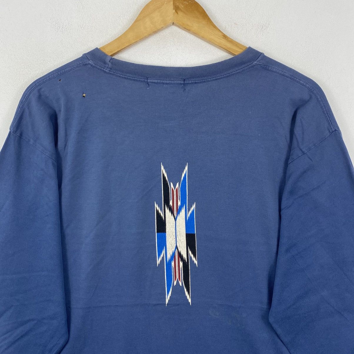 Vintage Vintage Wooden Doll Japanese Streetwear Long Sleeve Tee Size US L / EU 52-54 / 3 - 5 Thumbnail