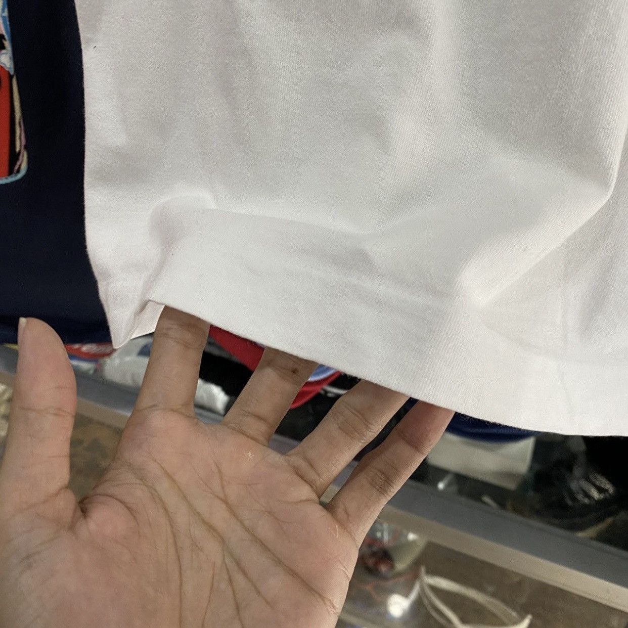 Comme des Garcons PLAY Comme des Garçons PLAY Spellout Logo T-Shirt White Size US M / EU 48-50 / 2 - 7 Thumbnail