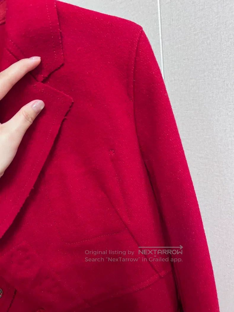 Comme des Garcons Comme Des Garcons Red Tailcoat Size M / US 6-8 / IT 42-44 - 3 Thumbnail