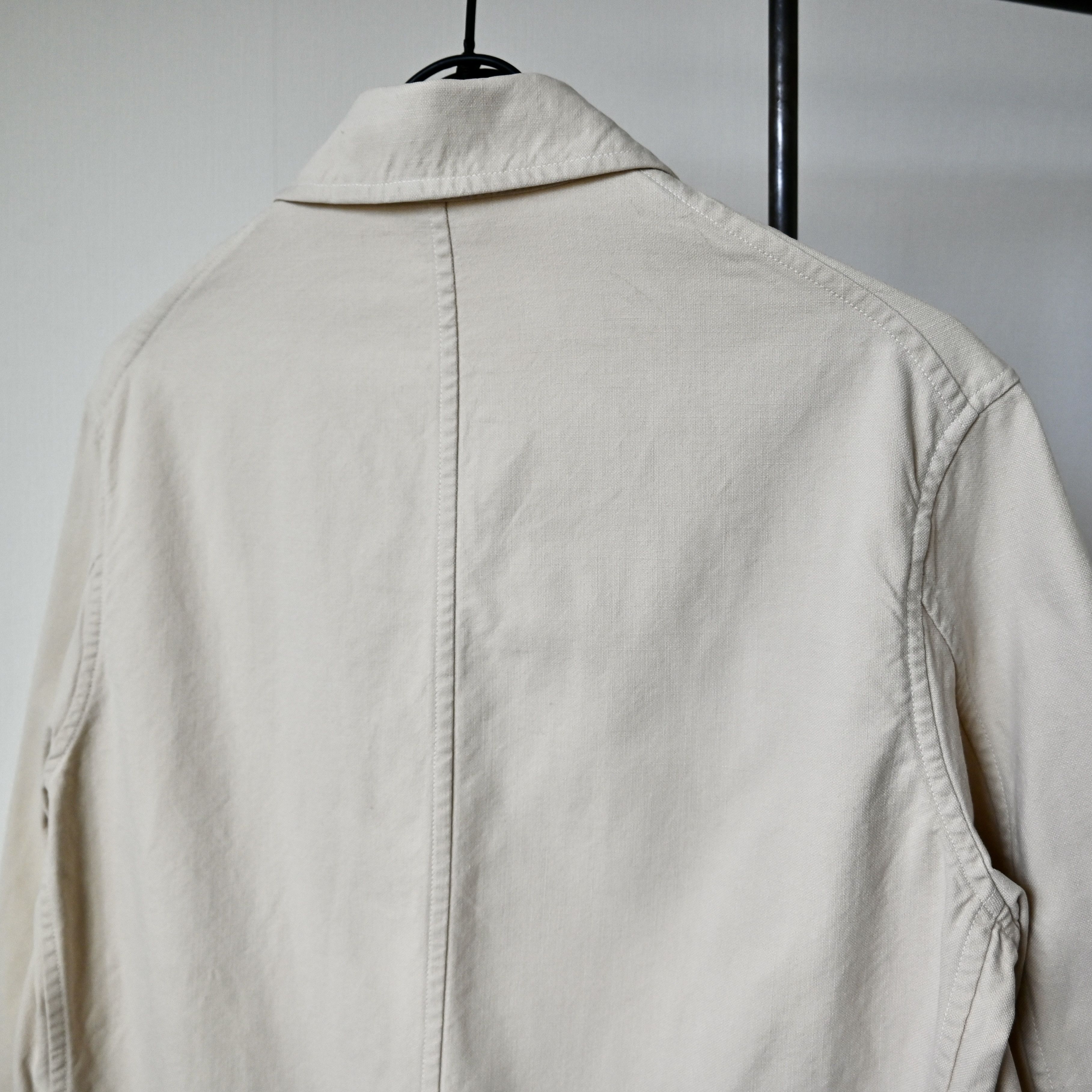 45rpm 45rpm light canvas field coat, cream, made in Japan Size US M / EU 48-50 / 2 - 3 Thumbnail