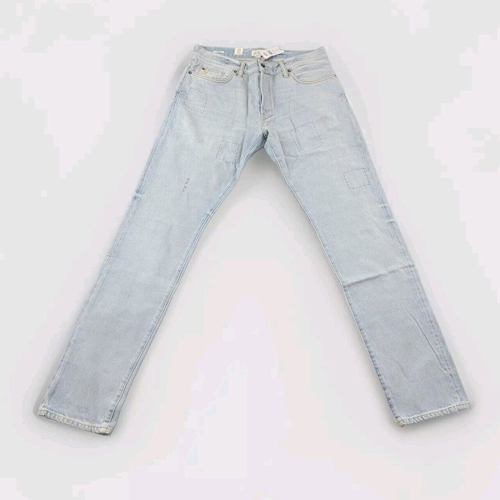 Todd Snyder Todd Snyder Slim Fit Upcycle Patched Selvedge Jeans Size US 34 / EU 50 - 1 Thumbnail