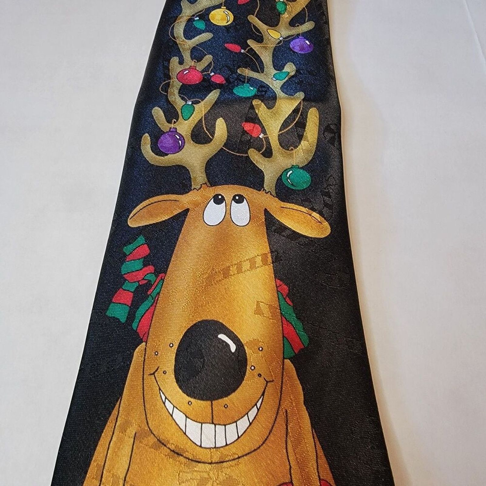 Other NovelTies by Hallmark Christmas Tie Reindeer Antler Lights Size ONE SIZE - 1 Thumbnail