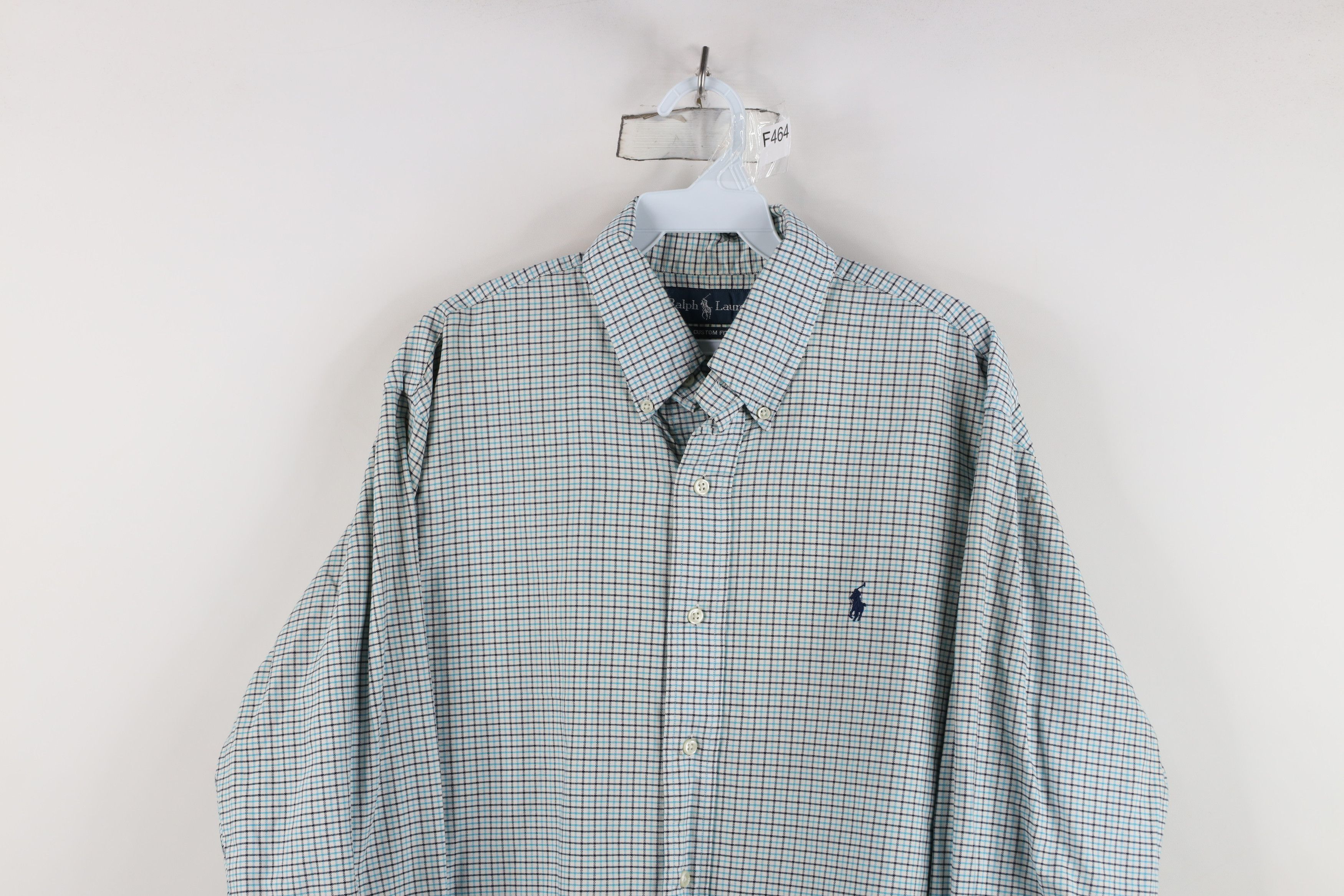 Polo Ralph Lauren Vintage 90s Ralph Lauren Custom Fit Button Down Shirt Plaid Size US L / EU 52-54 / 3 - 2 Thumbnail