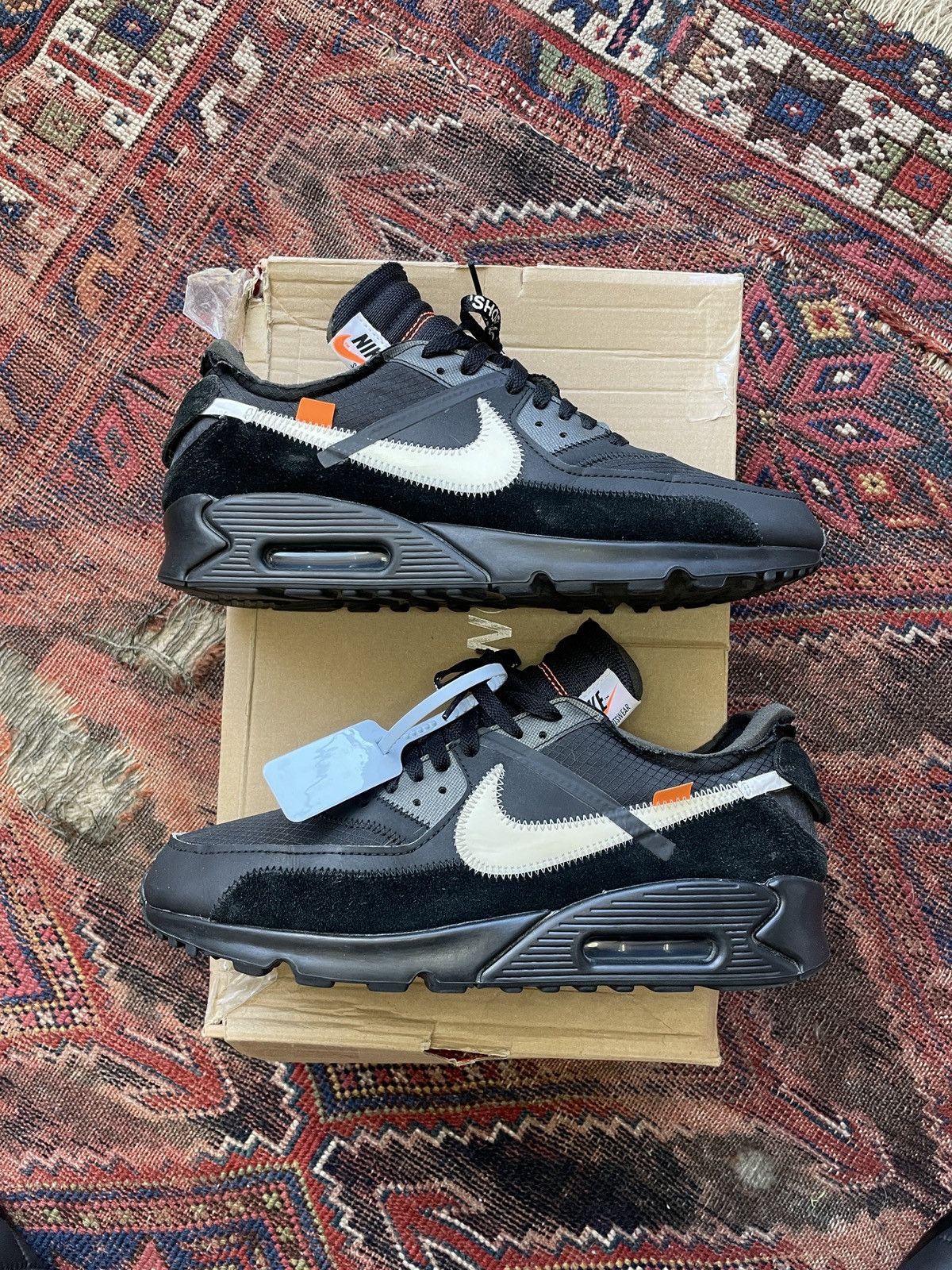 Nike × Off-White Nike “Off-White” Air max 90 Size US 11.5 / EU 44-45 - 1 Thumbnail