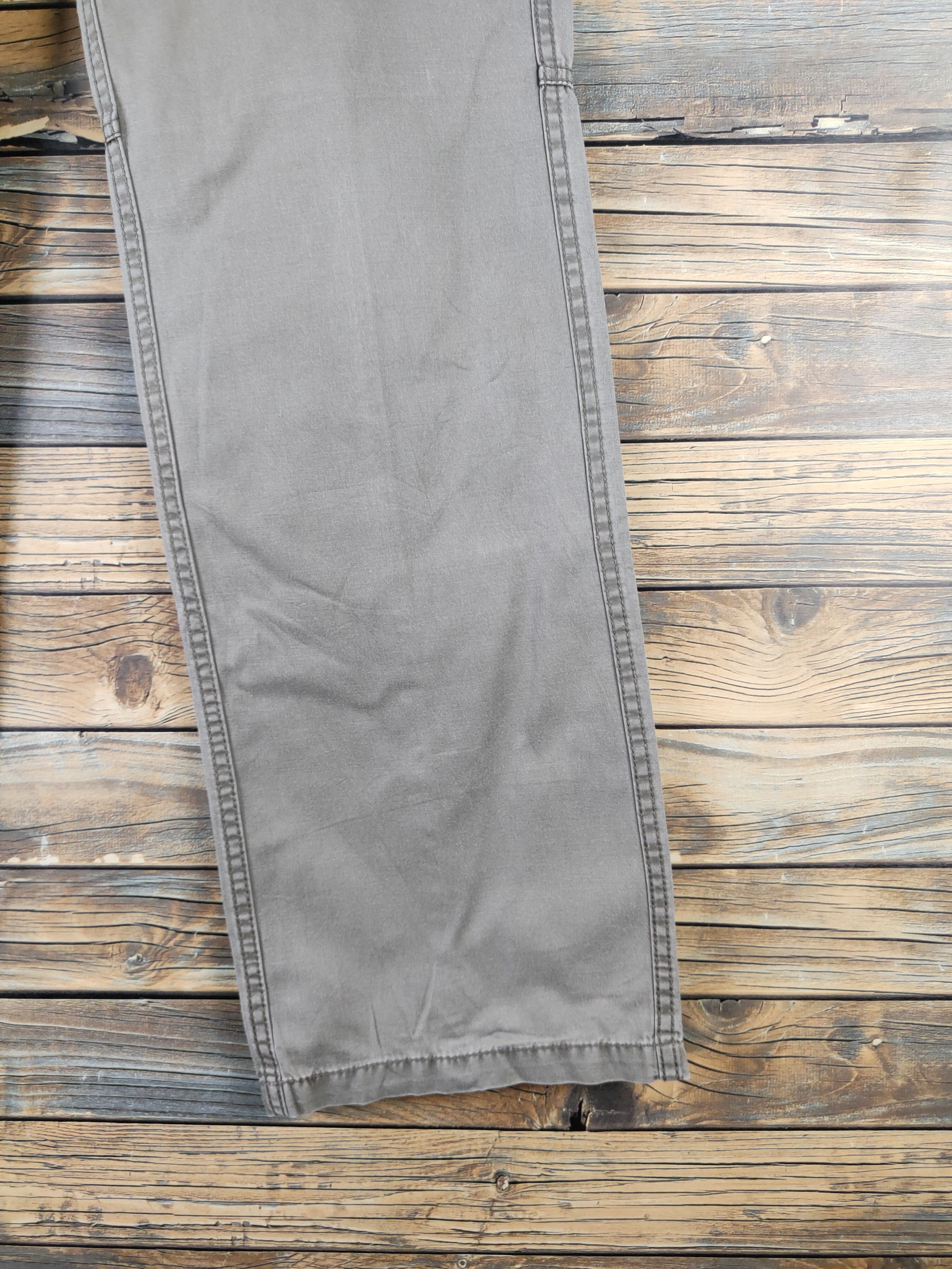 Uniqlo DL Uniqlo Olive Faded Multipocket Tactical Cargo Pants #1329 Size US 30 / EU 46 - 6 Thumbnail