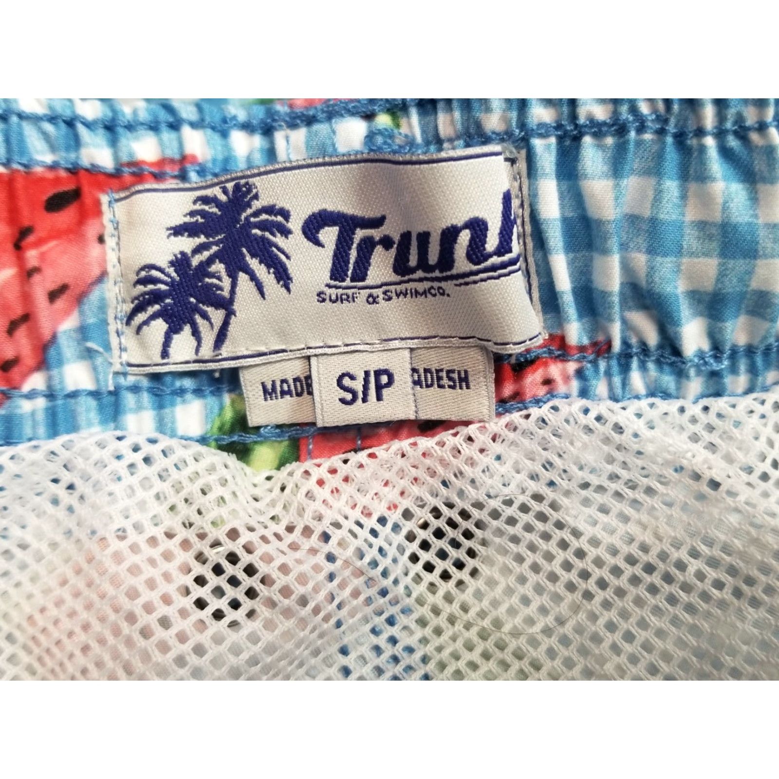 Vintage Trunks Surf & Swim Co. Bermuda Shorts Men S Watermelon Print Beach Casual Clothes Size US 29 - 4 Thumbnail
