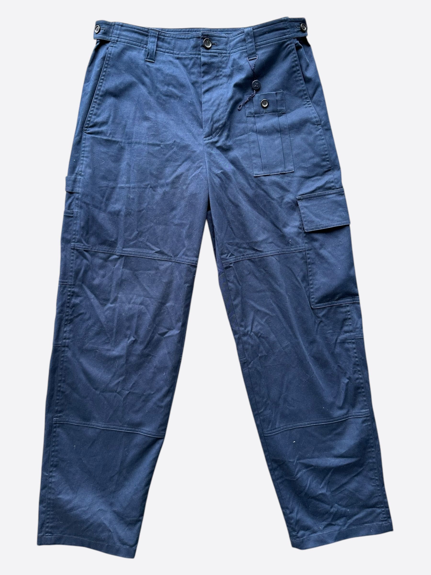 Louis Vuitton Louis Vuitton Navy Cargo Pants Size US 32 / EU 48 - 1 Thumbnail