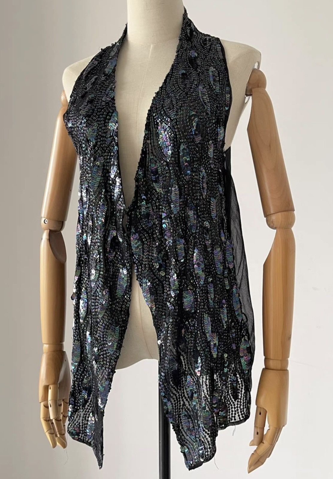 Ann Demeulemeester Ann Demeulemeester｜Silk vest Size XS / US 0-2 / IT 36-38 - 2 Thumbnail