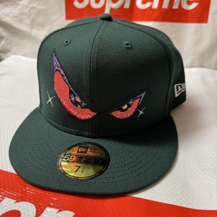 Supreme Supreme new era eyes hat green size 7 3/4 | Grailed