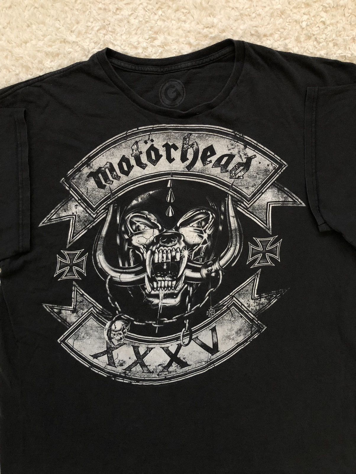 Vintage Tshirt Motorhead Vintage Black Size US XL / EU 56 / 4 - 2 Thumbnail