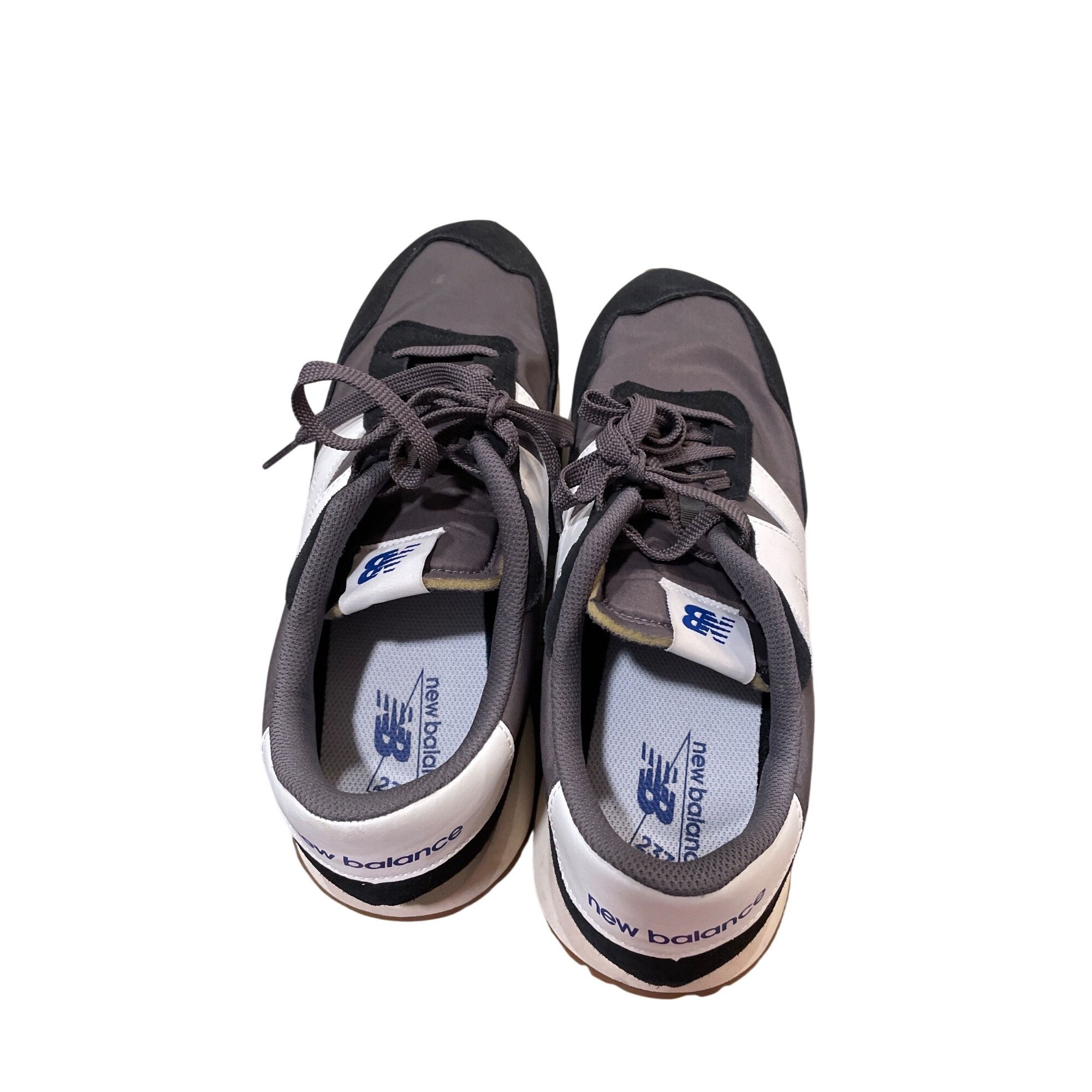 New Balance New Balance 237 mens gray black suede athletic sneakers sz 1 Size US 11.5 / EU 44-45 - 13 Thumbnail