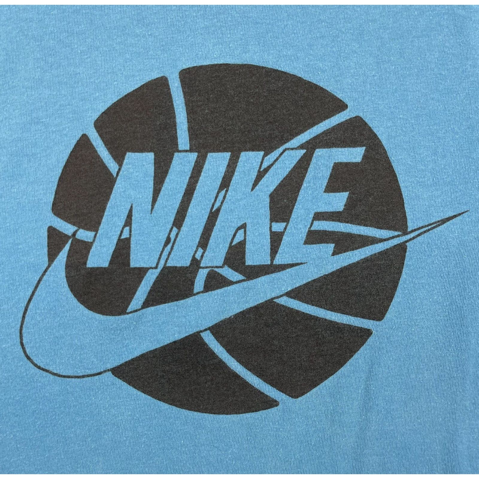 Nike Nike Basketball Tank Top Shirt Mens L 90s Blue Swoosh Vintage Basketball Gym Workout Sleeveless Mens Shirt Size US L / EU 52-54 / 3 - 3 Thumbnail