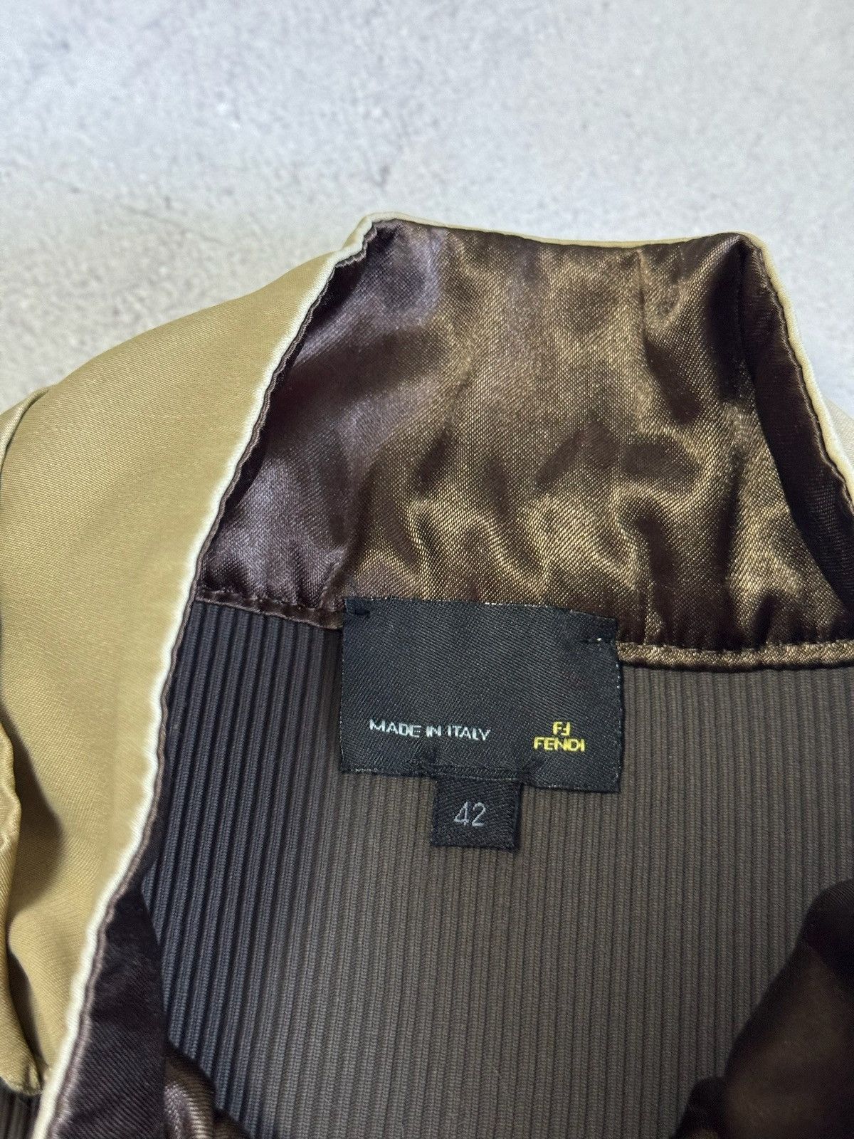 Fendi Fendi Jacket Long Sleeve Zip Leopard Womens 42 Size Rare Size M / US 6-8 / IT 42-44 - 12 Thumbnail