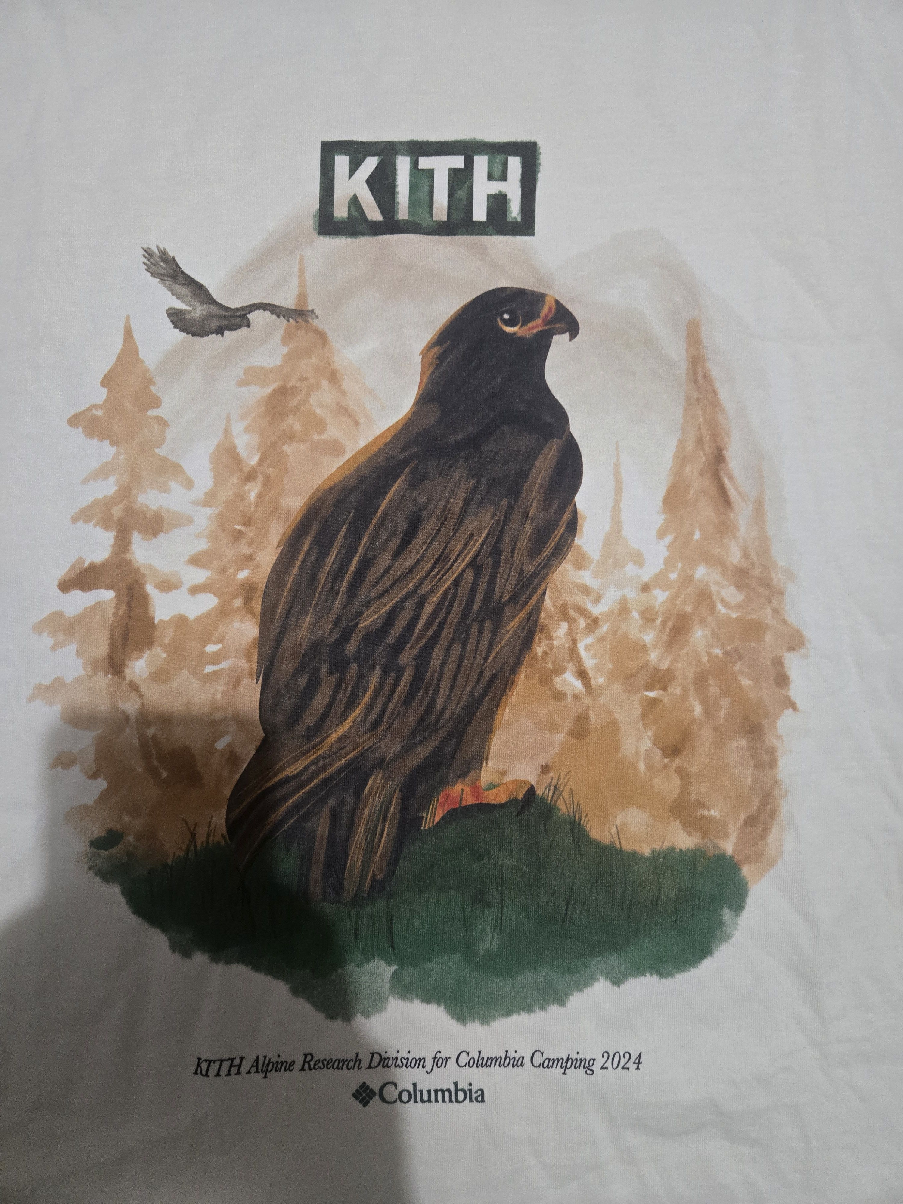 Columbia × Kith Kith X Columbia XL 2024 Eagle Illustration Vintage T Shirt Size US XL / EU 56 / 4 - 2 Thumbnail