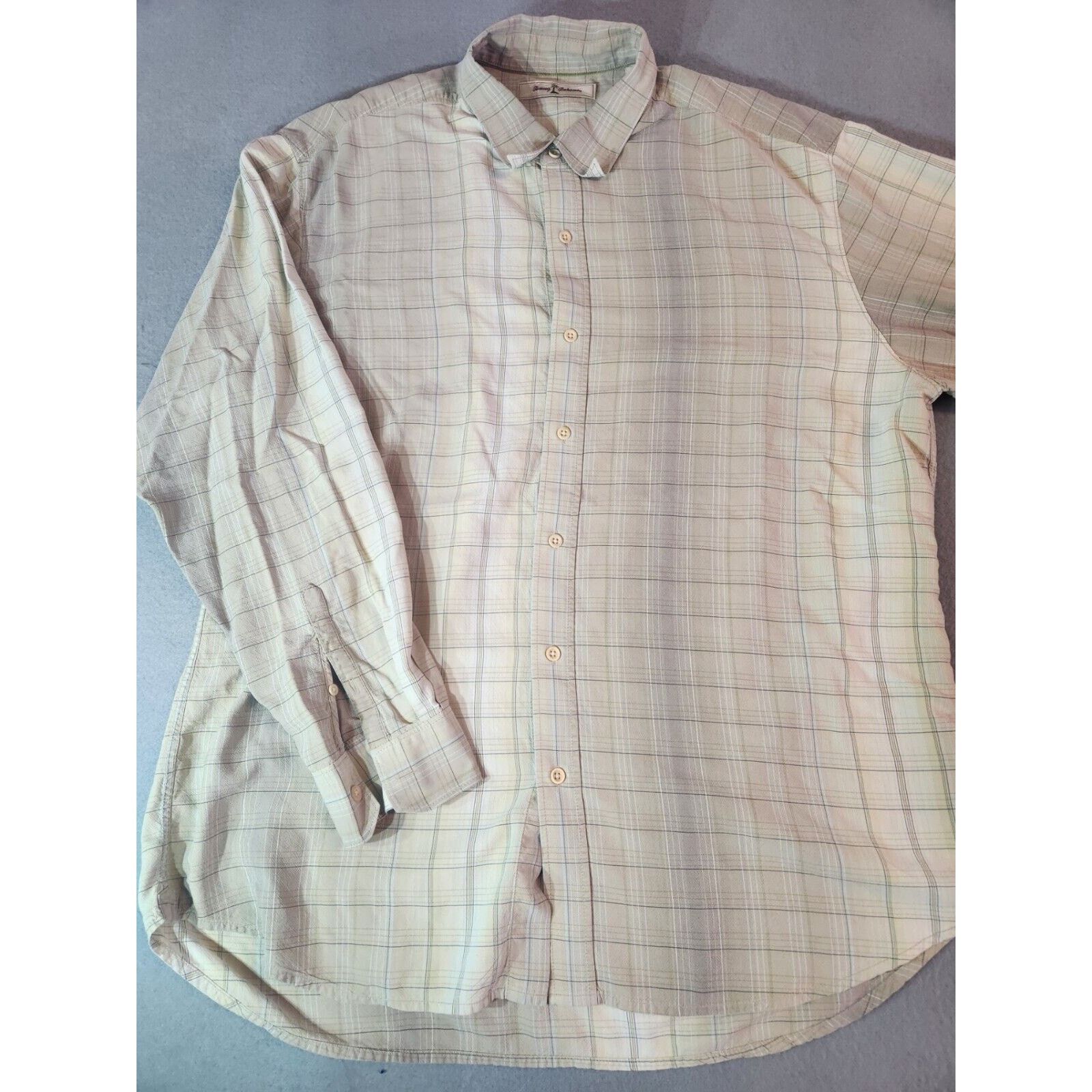 Tommy Bahama Tommy Bahama Shirt Men XL Button Up Silk Long Sleeve Size US XL / EU 56 / 4 - 5 Thumbnail