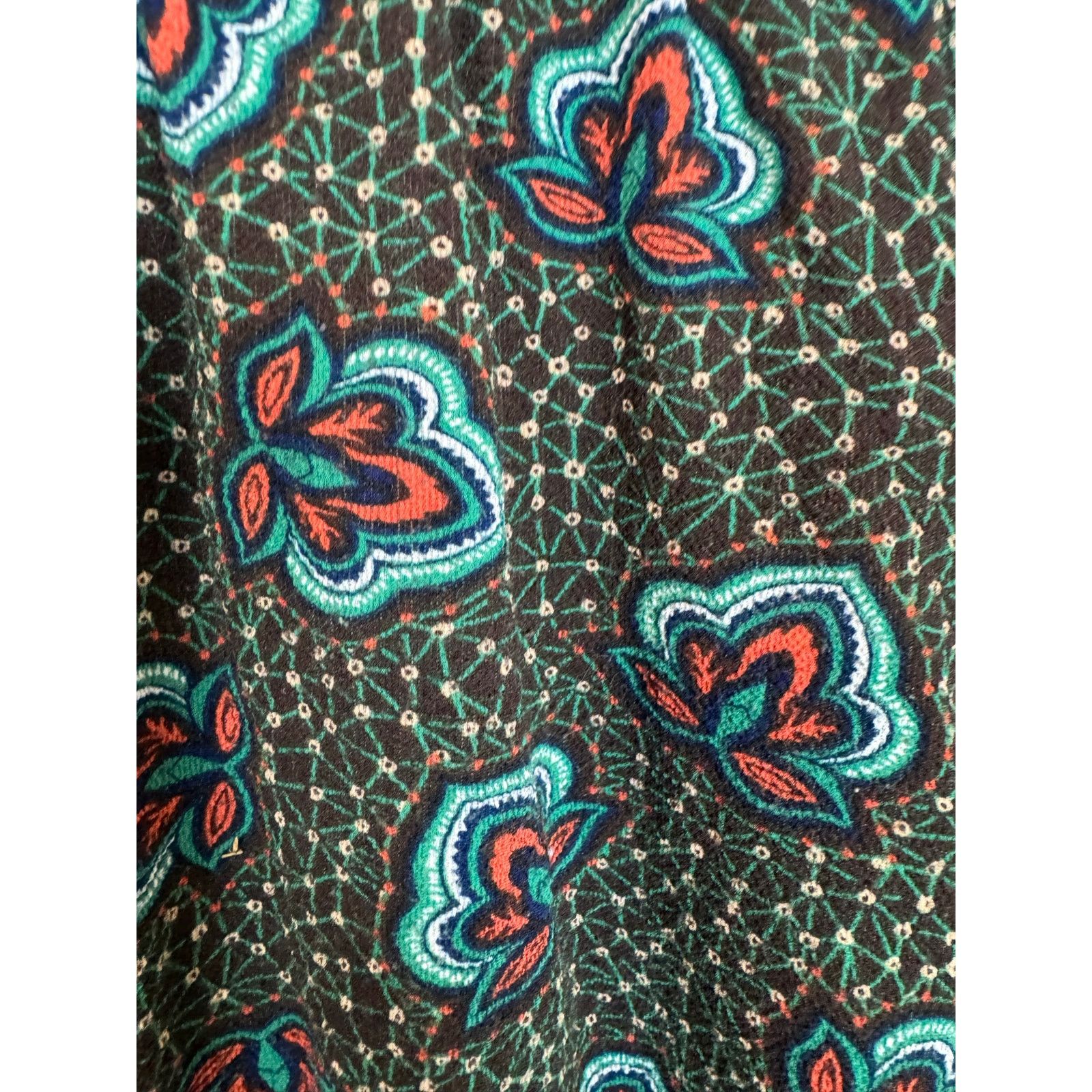 Other Entro Long Sleeve Green Blouse Women's Size Small Size S / US 4 / IT 40 - 3 Thumbnail