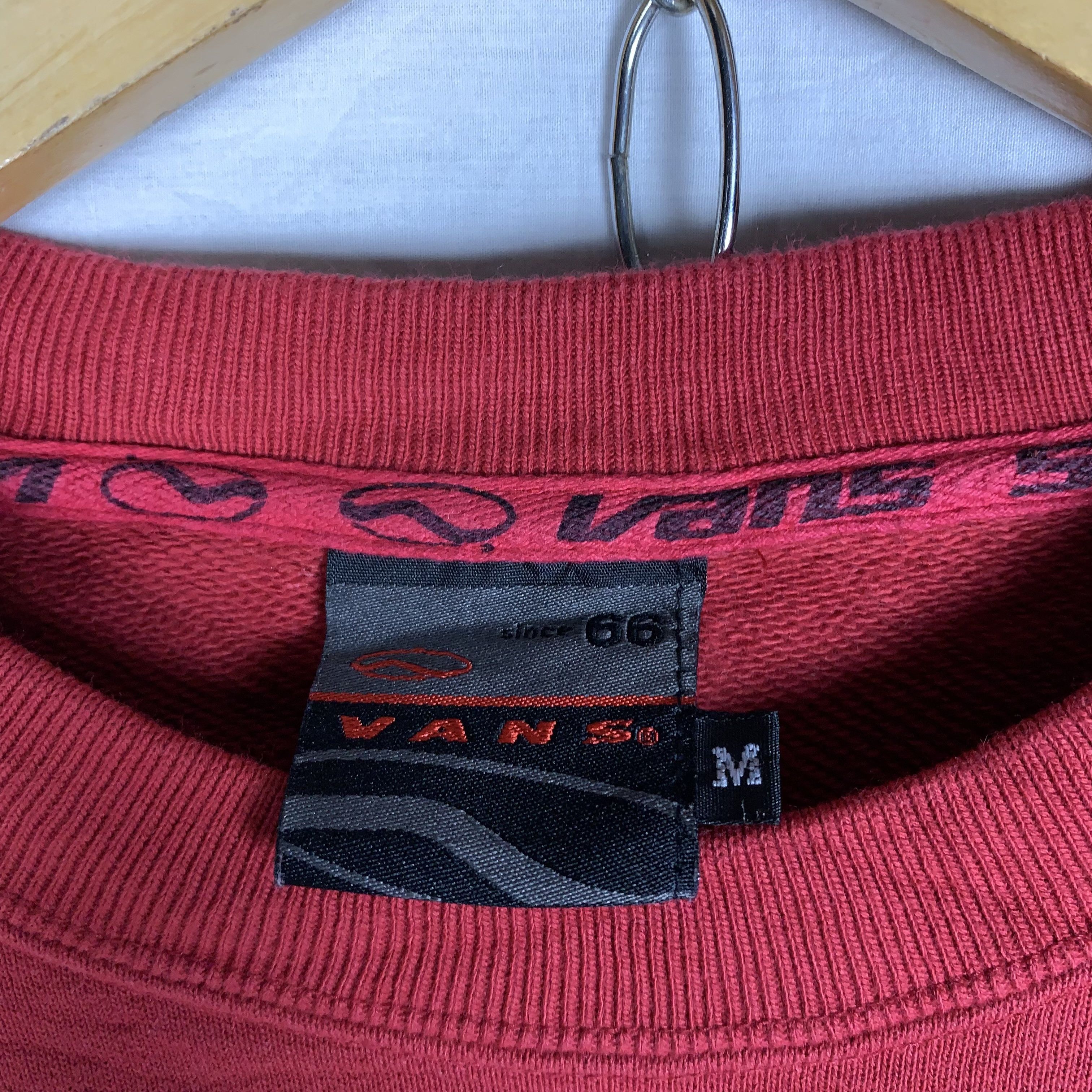 Vans Vintage Vans MFG Sweatshirt Crewneck Size US M / EU 48-50 / 2 - 5 Thumbnail