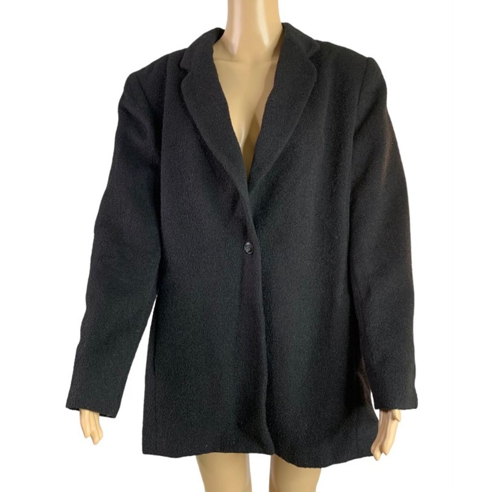 Harve Benard Vintage Harve' Benard 100% Black Camel Hair Blazer Women 12 Size XL / US 12-14 / IT 48-50 - 1 Thumbnail