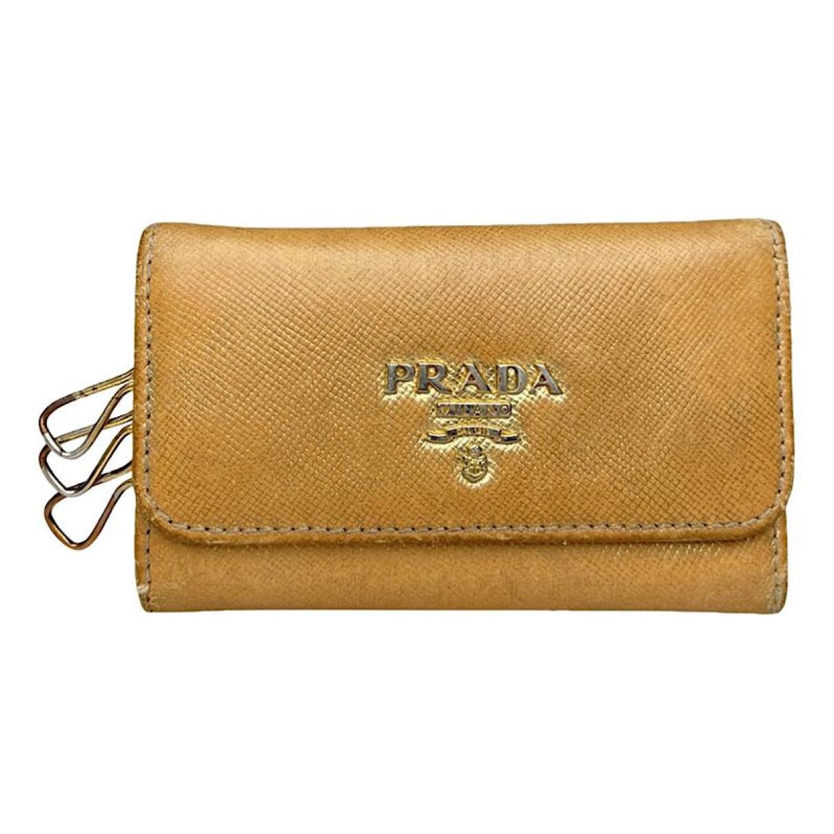 Prada Yellow Leather Purse Size ONE SIZE - 1 Thumbnail