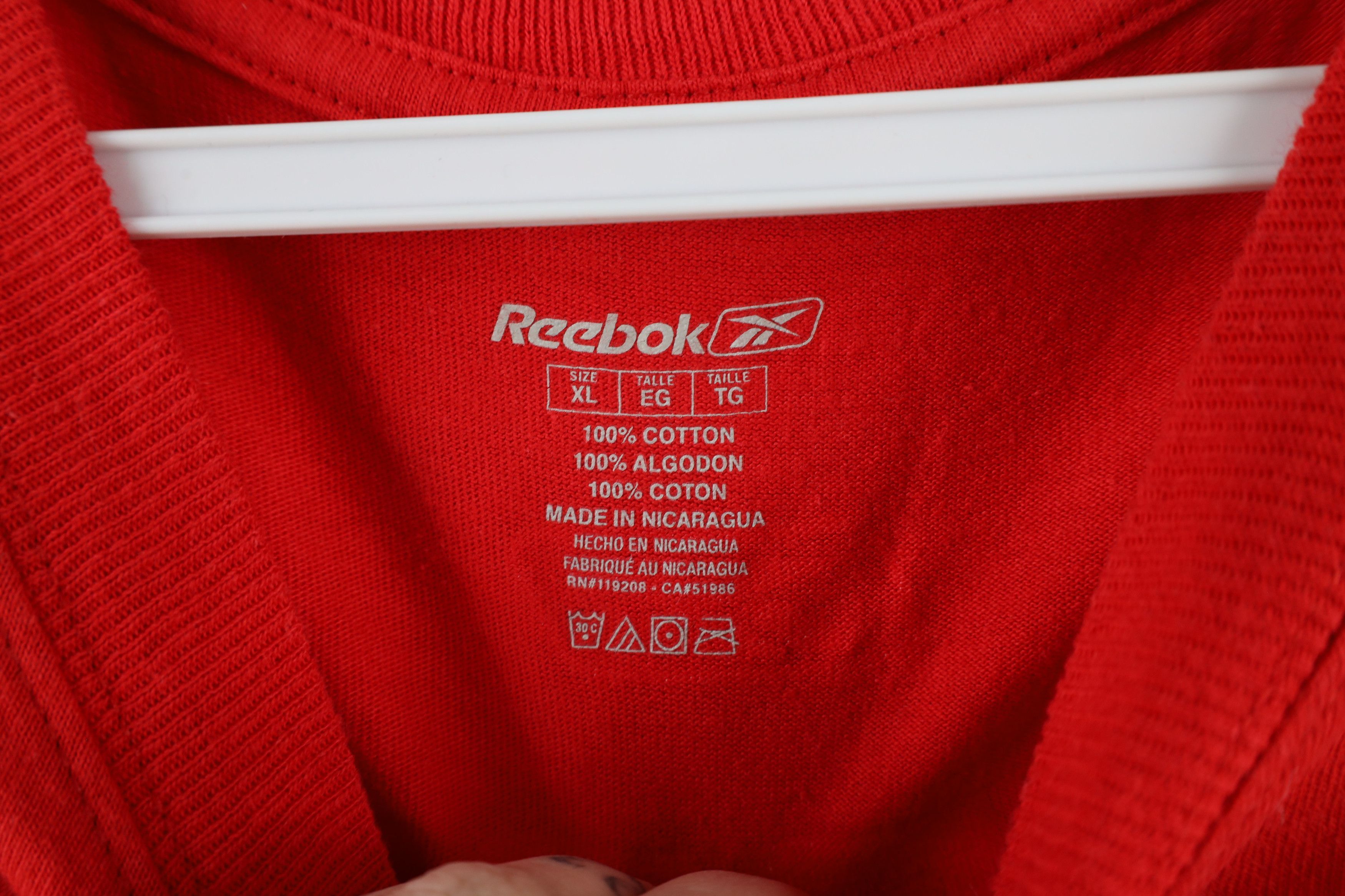 Reebok × Vintage Vintage Reebok Detroit Red Wings Hockey Jersey T-Shirt Size US XL / EU 56 / 4 - 8 Thumbnail