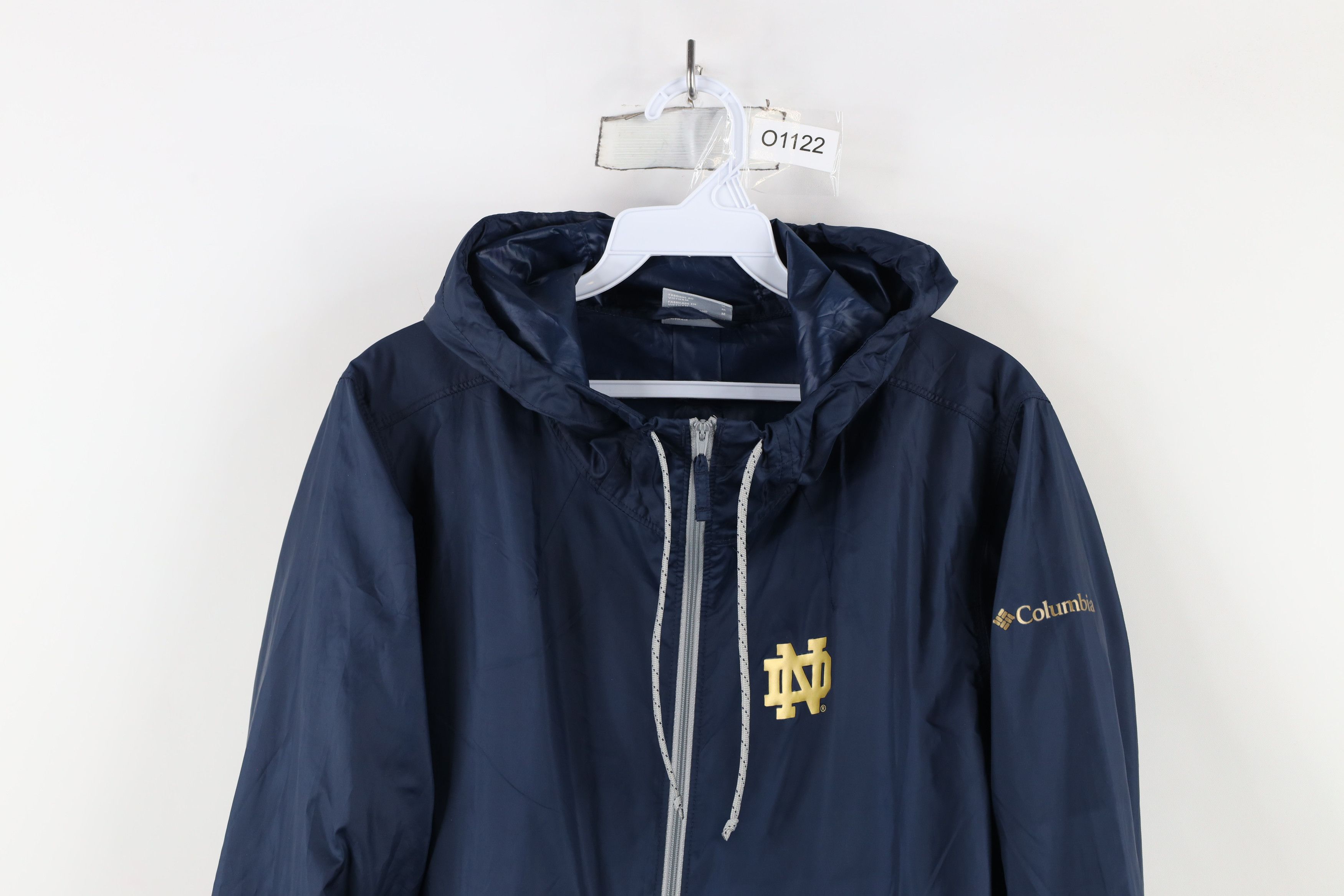 Columbia × Vintage Columbia Spell Notre Dame University Full Zip Hooded Jacket Size M / US 6-8 / IT 42-44 - 2 Thumbnail