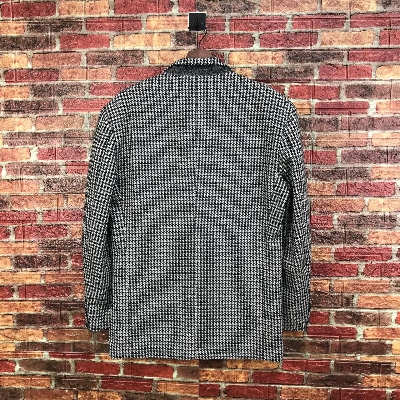 Valentino ITALIAN DESIGNER-OLIVER VALENTINO HOUDSTOOTH BLAZER Size 48R - 8 Thumbnail