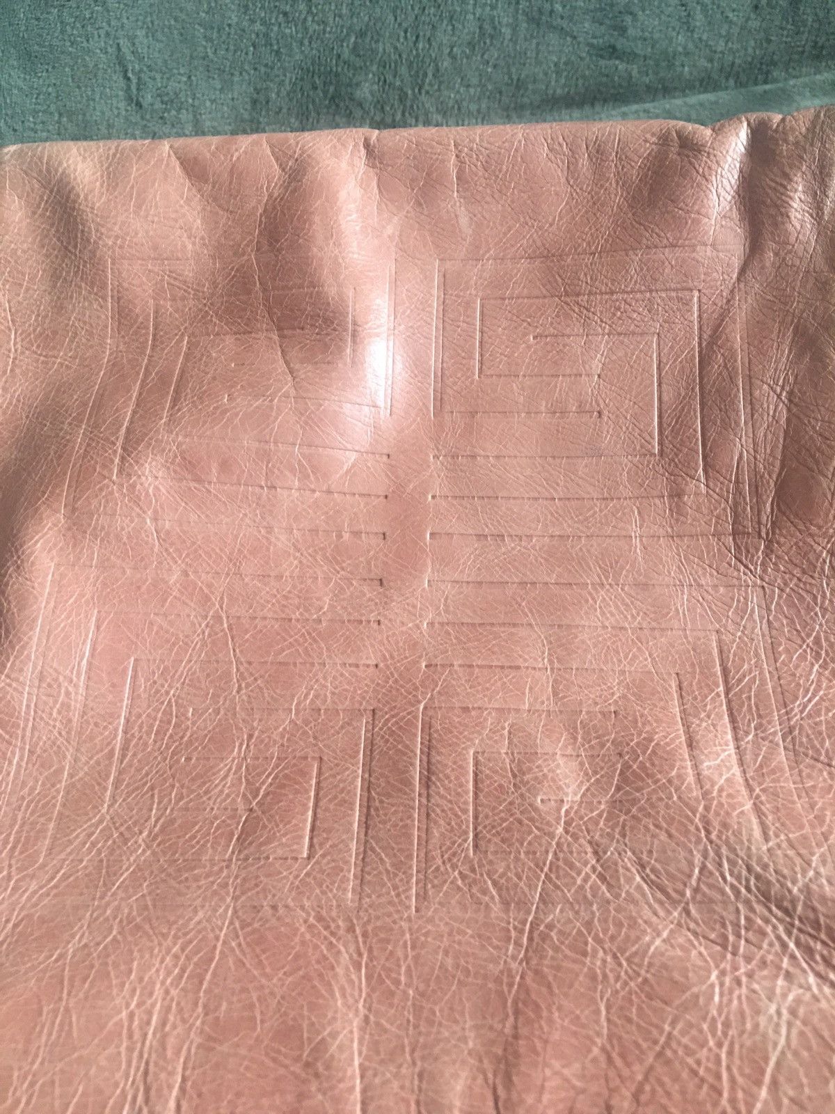 Givenchy GIVENCHY Vintage Leather Light Pink Logo Shoulder Tote Bag Size ONE SIZE - 5 Thumbnail