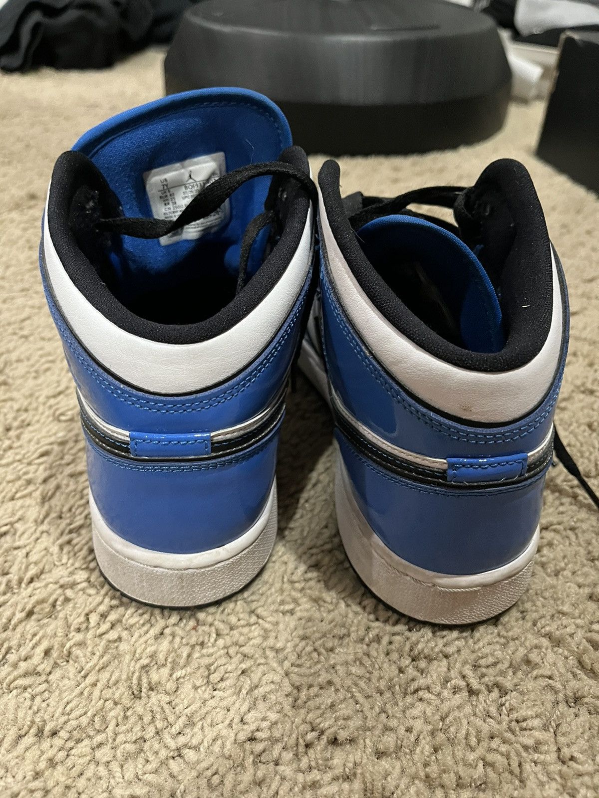 Jordan Brand air jordan 1 mid se blue 7Y Size US 7 / EU 40 - 6 Thumbnail