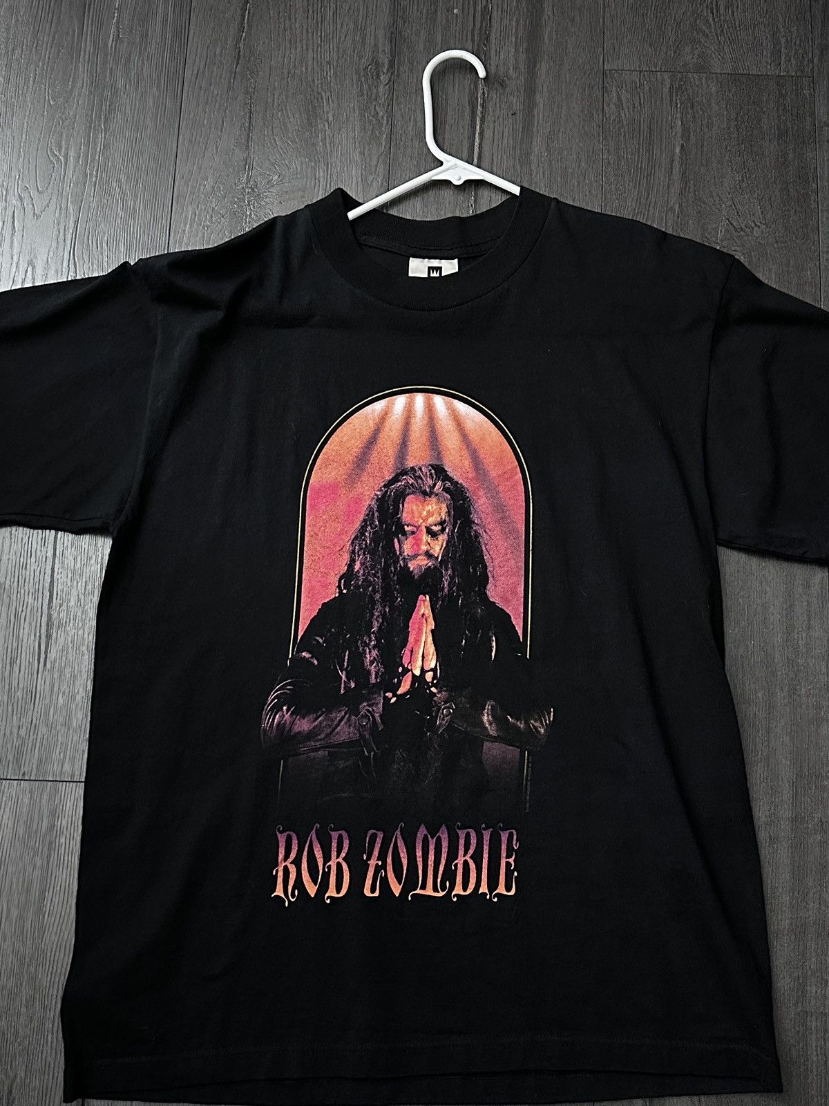 image of Rob Zombie 1998 Vintage Shirt in Black, Men's (Size Large)