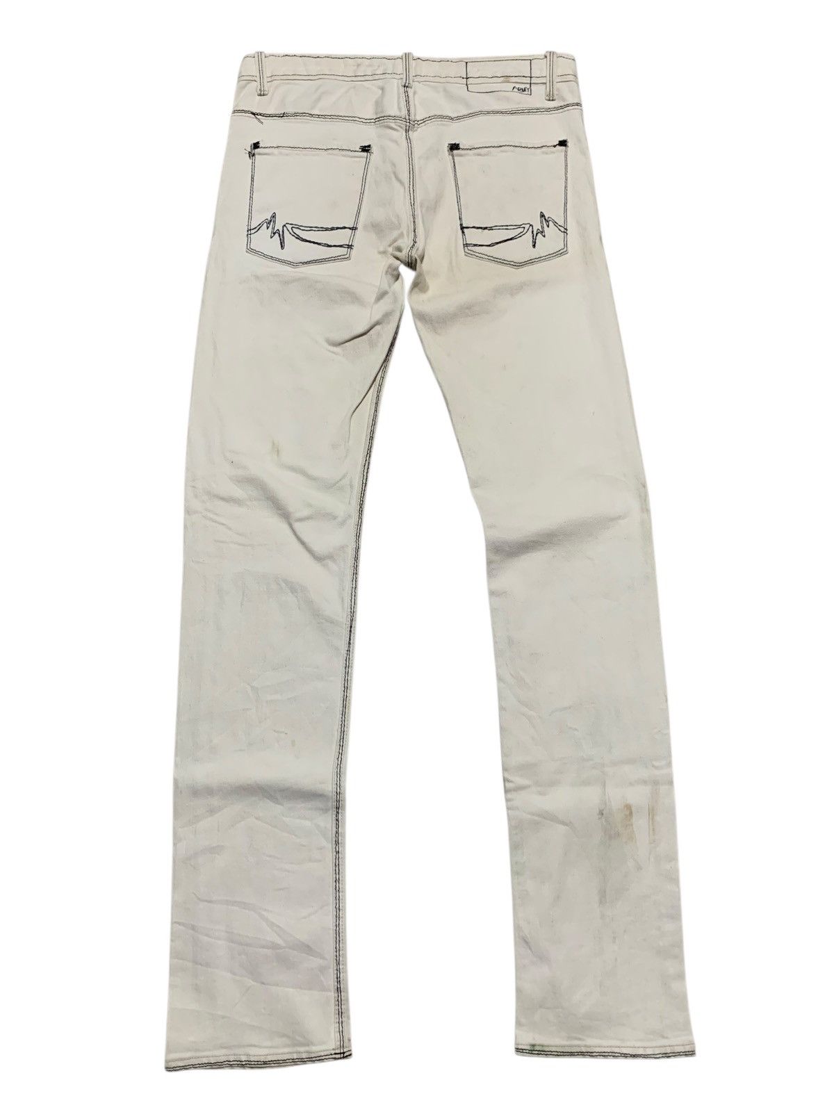 Vivienne Westwood Vivienne Westwood Man contrast stitch slim denim dior style Size US 32 / EU 48 - 4 Thumbnail