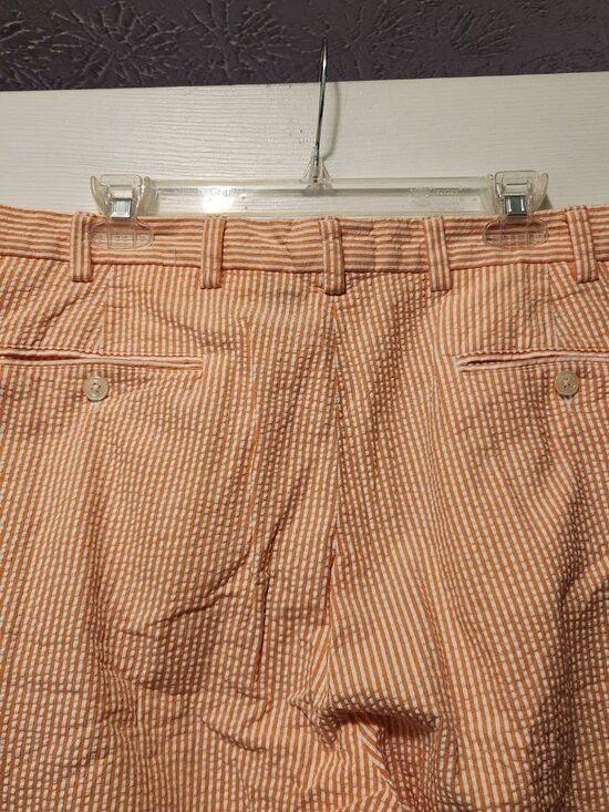 Jos. A. Bank Jos.a.bank men's 100%cotton seersucker casual pants 38/32 Size US 38 / EU 54 - 3 Thumbnail