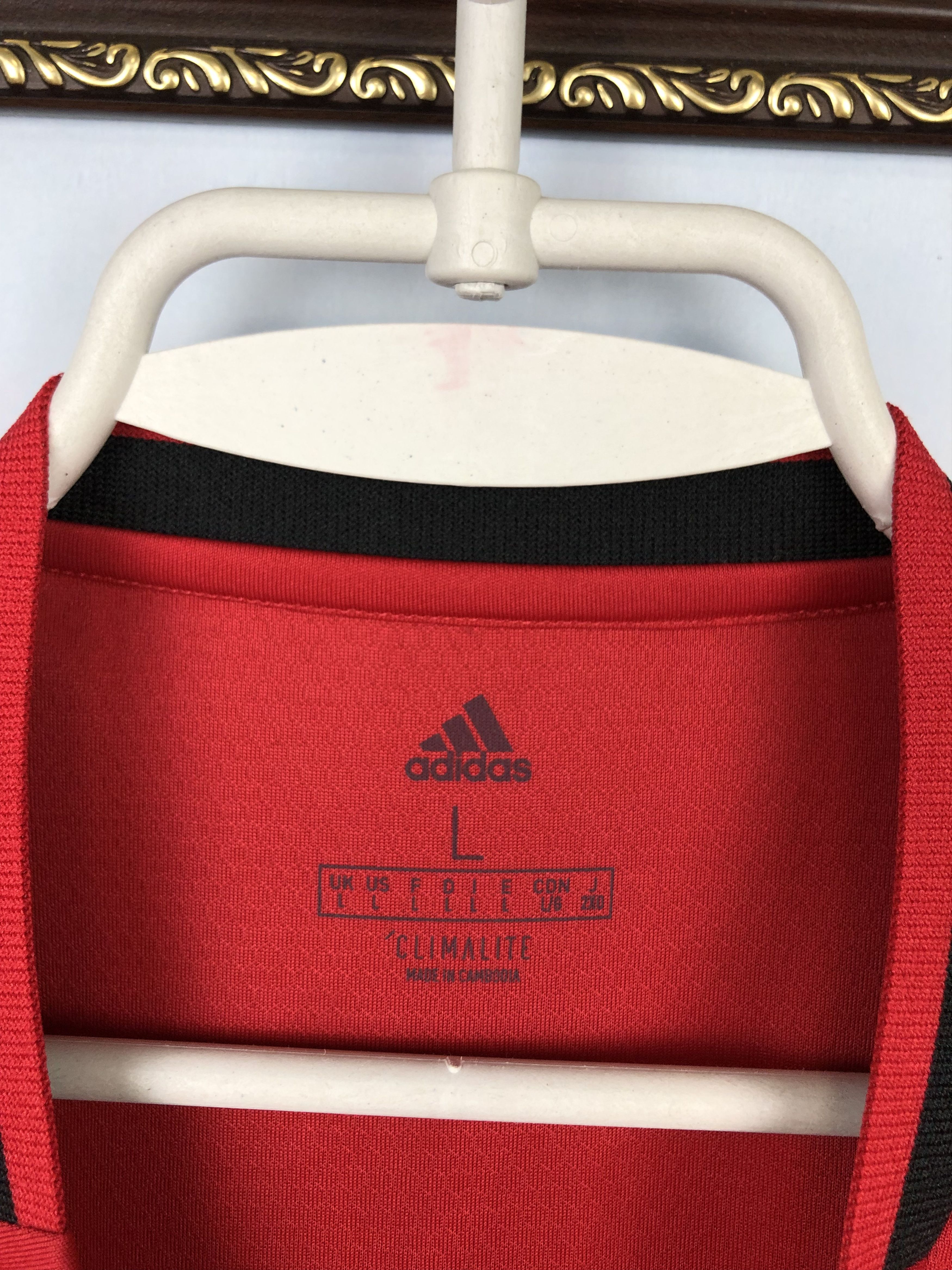 Adidas Manchester United football shirt 2019 Soccer Adidas Jersey Size US L / EU 52-54 / 3 - 4 Thumbnail