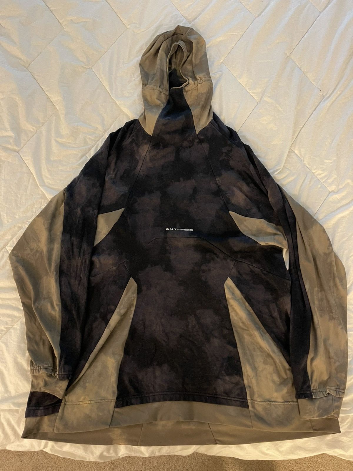 Hamcus Printed Contrast Knit Panel Hoodie Size US L / EU 52-54 / 3 - 10 Thumbnail