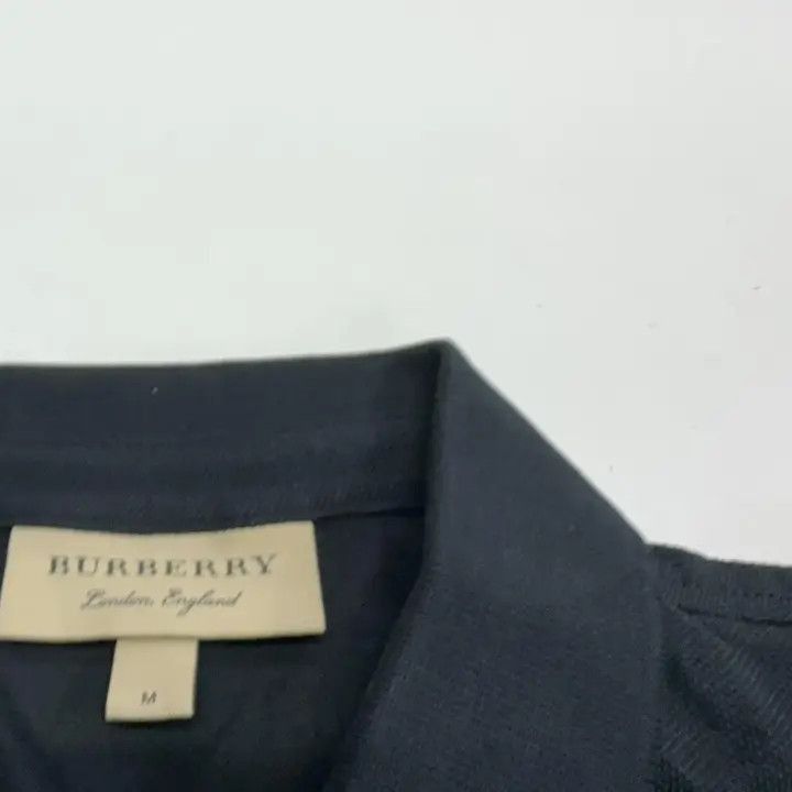 Burberry Burberry Burberry Black Embroidered Logo Polo Shirt-2507 Size US M / EU 48-50 / 2 - 6 Thumbnail