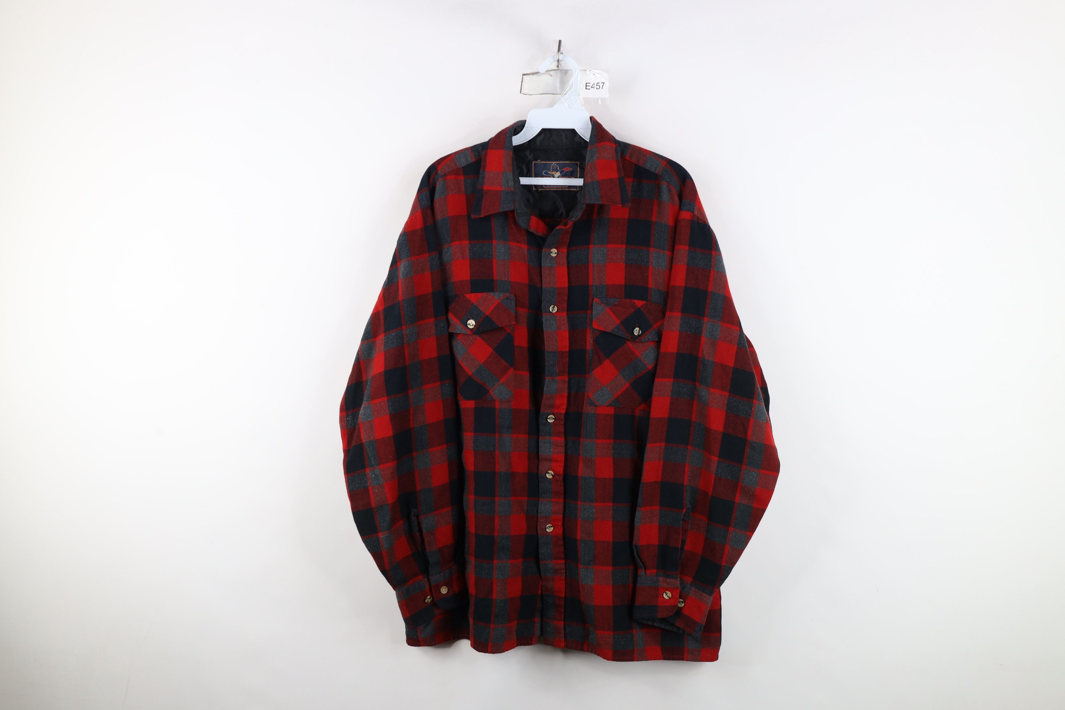 Vintage Vintage 70s 80s Streetwear Pocket Collared Button Shirt Size US L / EU 52-54 / 3 - 1 Thumbnail