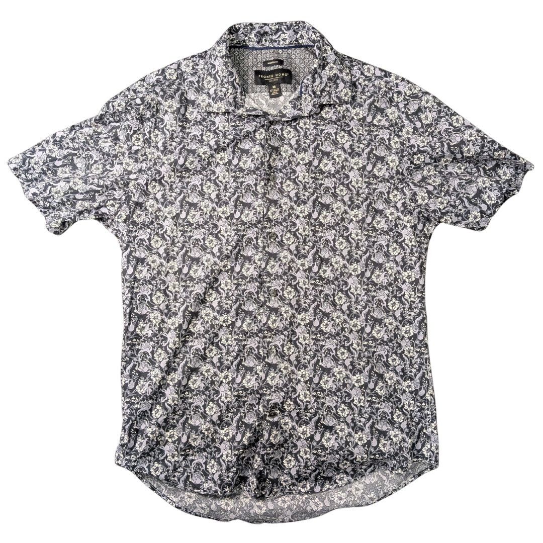 Pronto Uomo Pronto Uomo Floral Button-Down | Men's M Size US M / EU 48-50 / 2 - 1 Thumbnail