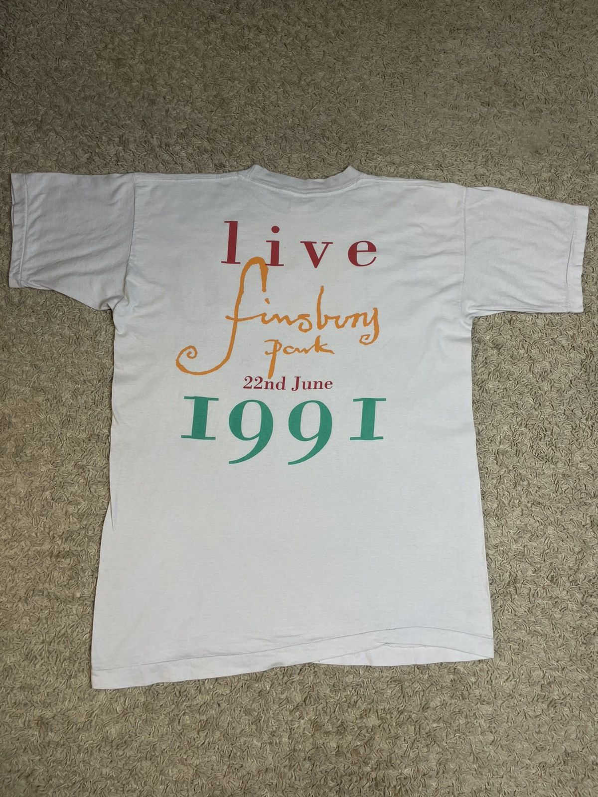Band Tees UB40 Vintage 1991 Tour Tee T Shirt Large Size US L / EU 52-54 / 3 - 2 Thumbnail