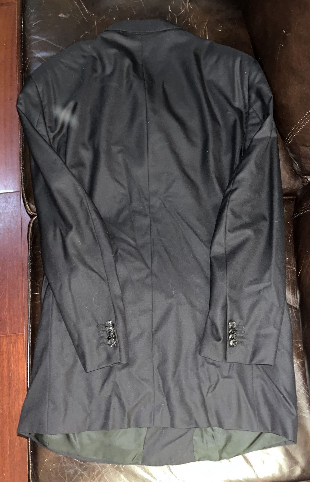 Ermenegildo Zegna RARE Ermenegildo Zegna - Su Misura Blazer USA 40L/ EU 50L Size 50L - 4 Thumbnail