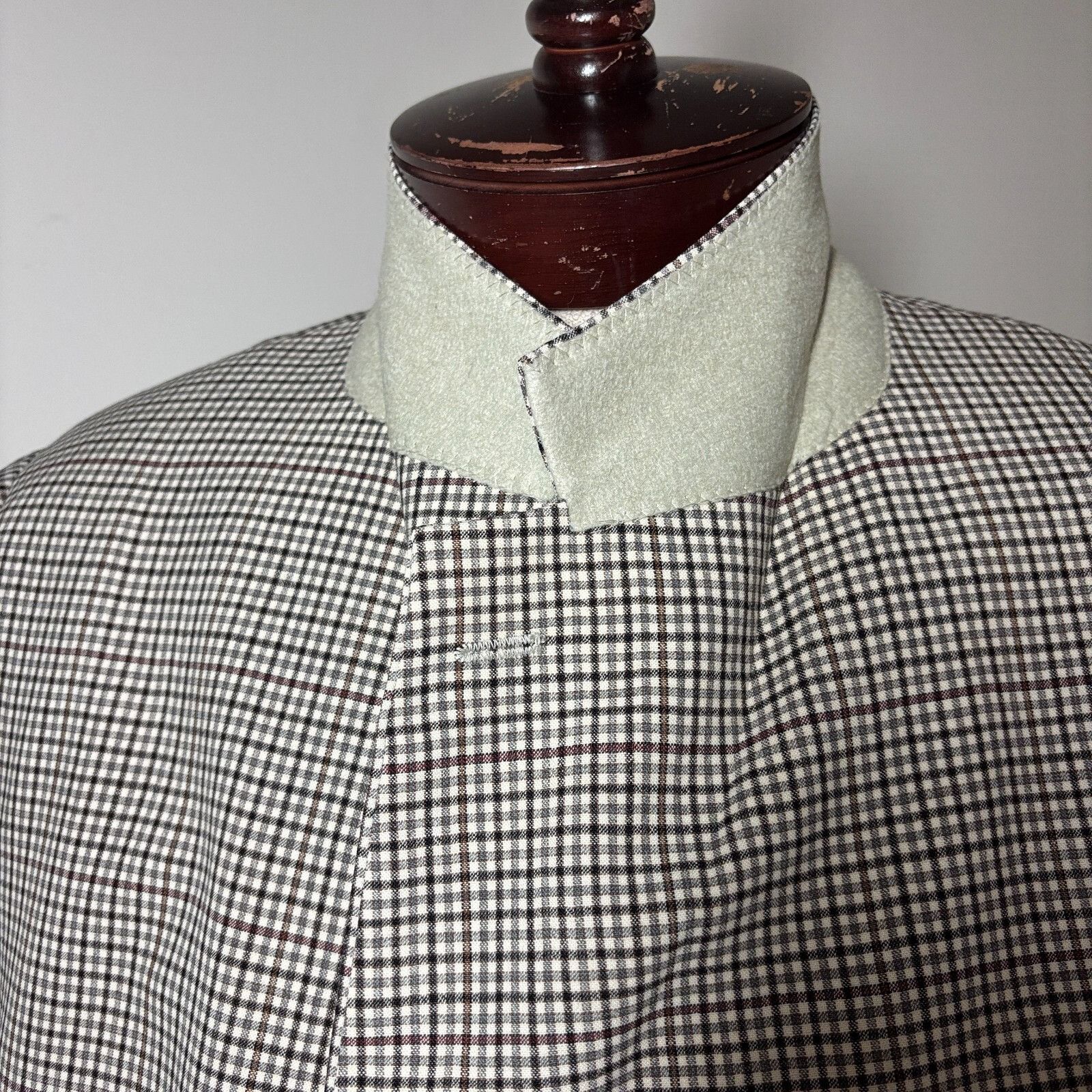 Brooks Brothers Vintage Brooks Brothers Wool Blazer Plaid Check Made in USA Size 46R - 9 Thumbnail