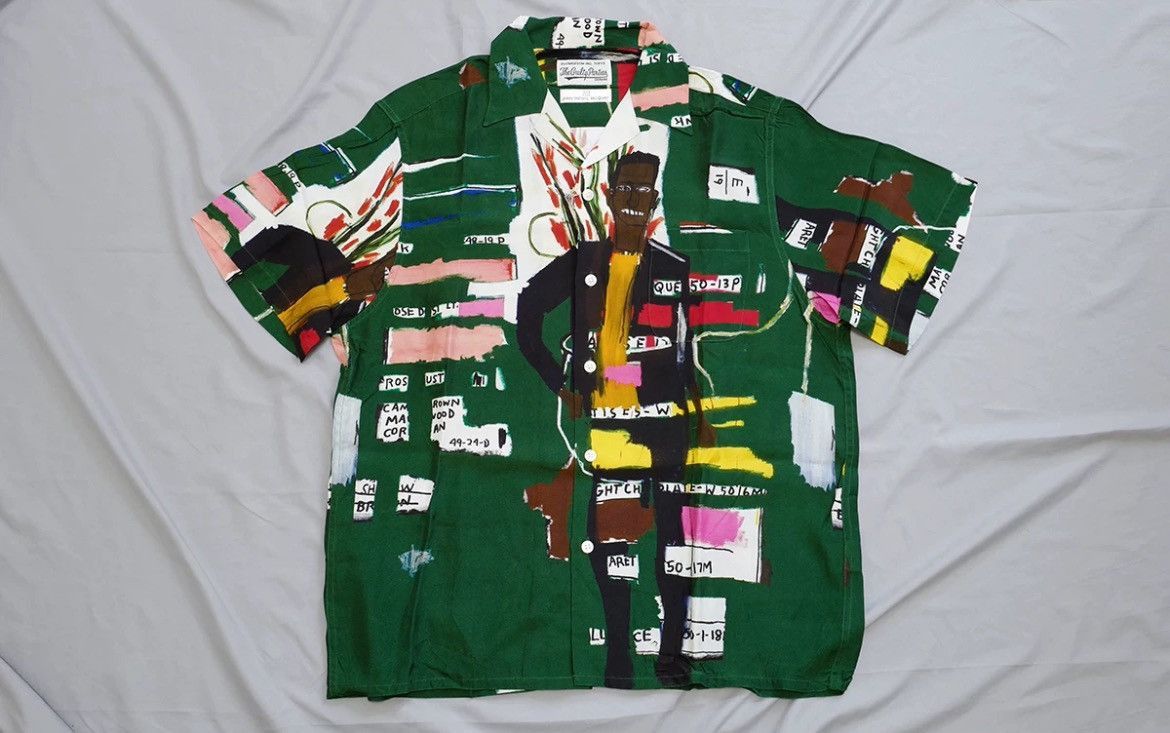 Wacko Maria Wacko Maria Basquiat 21SS Short Sleeve Shirt - DMC | Grailed