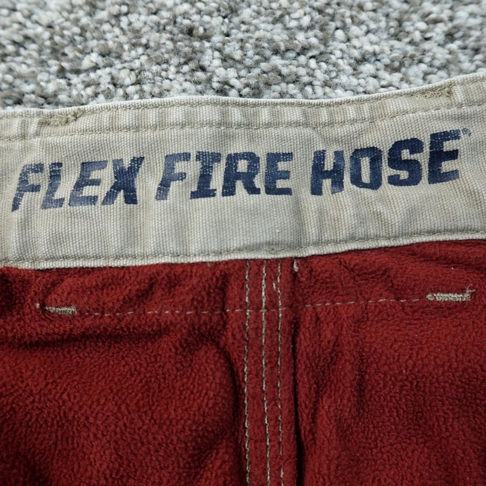 Vintage Duluth Pants Mens 38X30 Beige Brown Flex Fire Hose Cargo Utility Work Stretch Pants Size US 38 / EU 54 - 7 Thumbnail