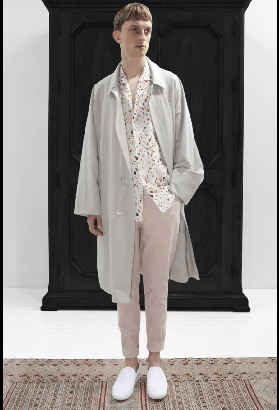 Christophe Lemaire CHRISTOPHE LEMAIRE S/S 2013 Viscose Print Shirt Size 4 L Size US L / EU 52-54 / 3 - 3 Thumbnail
