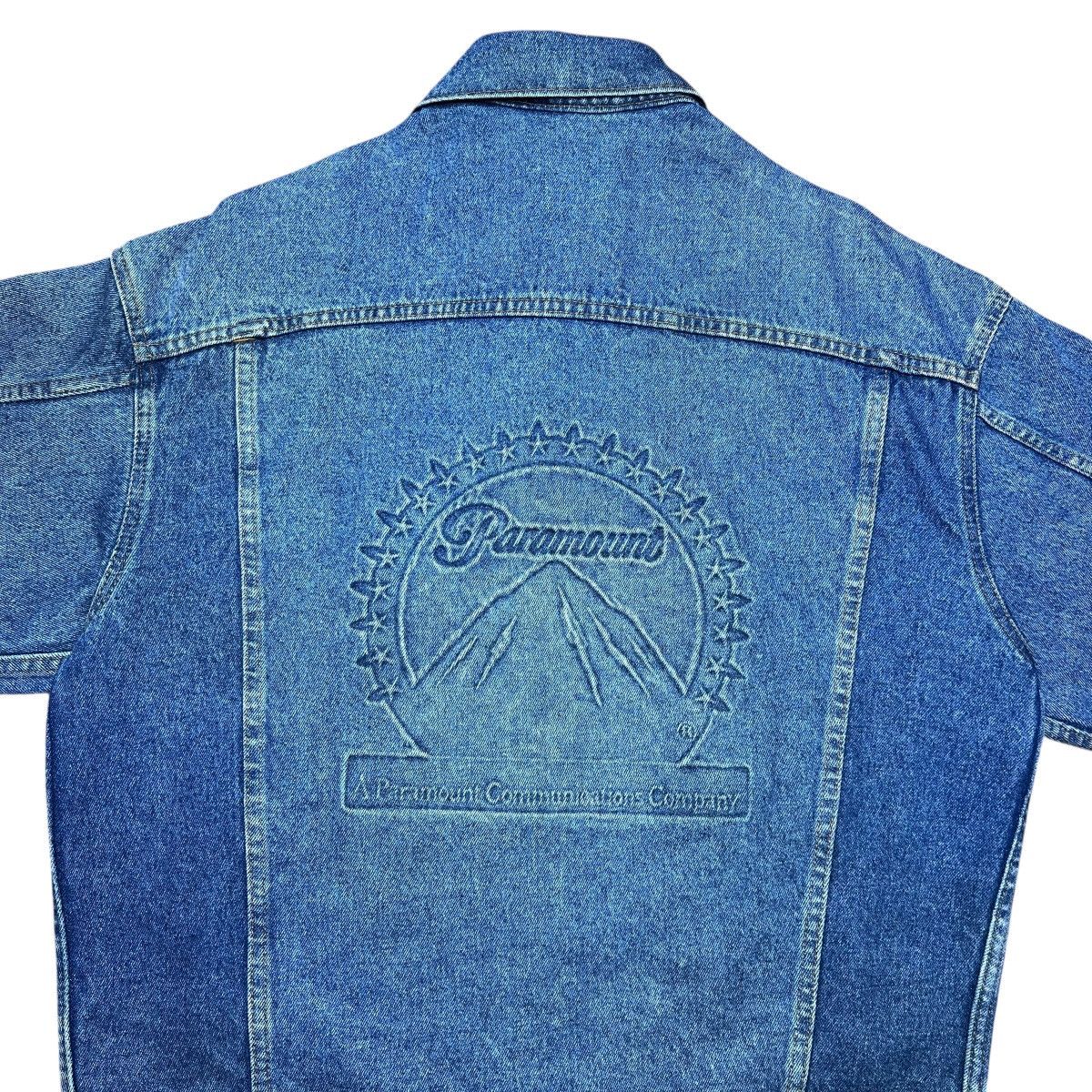 Other Vintage Paramount Communications Company Movie Denim Jacket Size US L / EU 52-54 / 3 - 4 Thumbnail