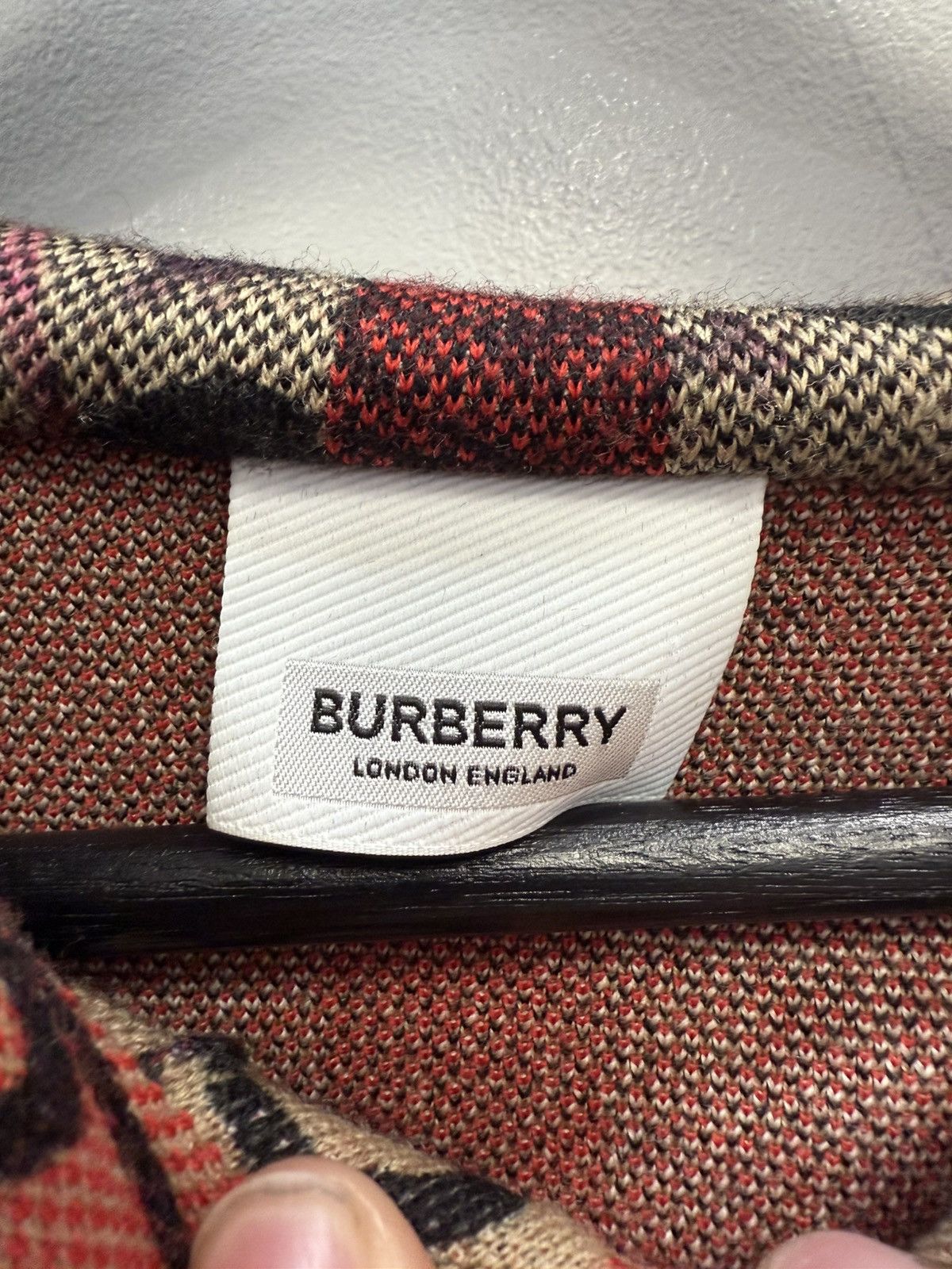 Burberry Burberry Graffiti-Print Checked Hoodie Size US L / EU 52-54 / 3 - 7 Thumbnail