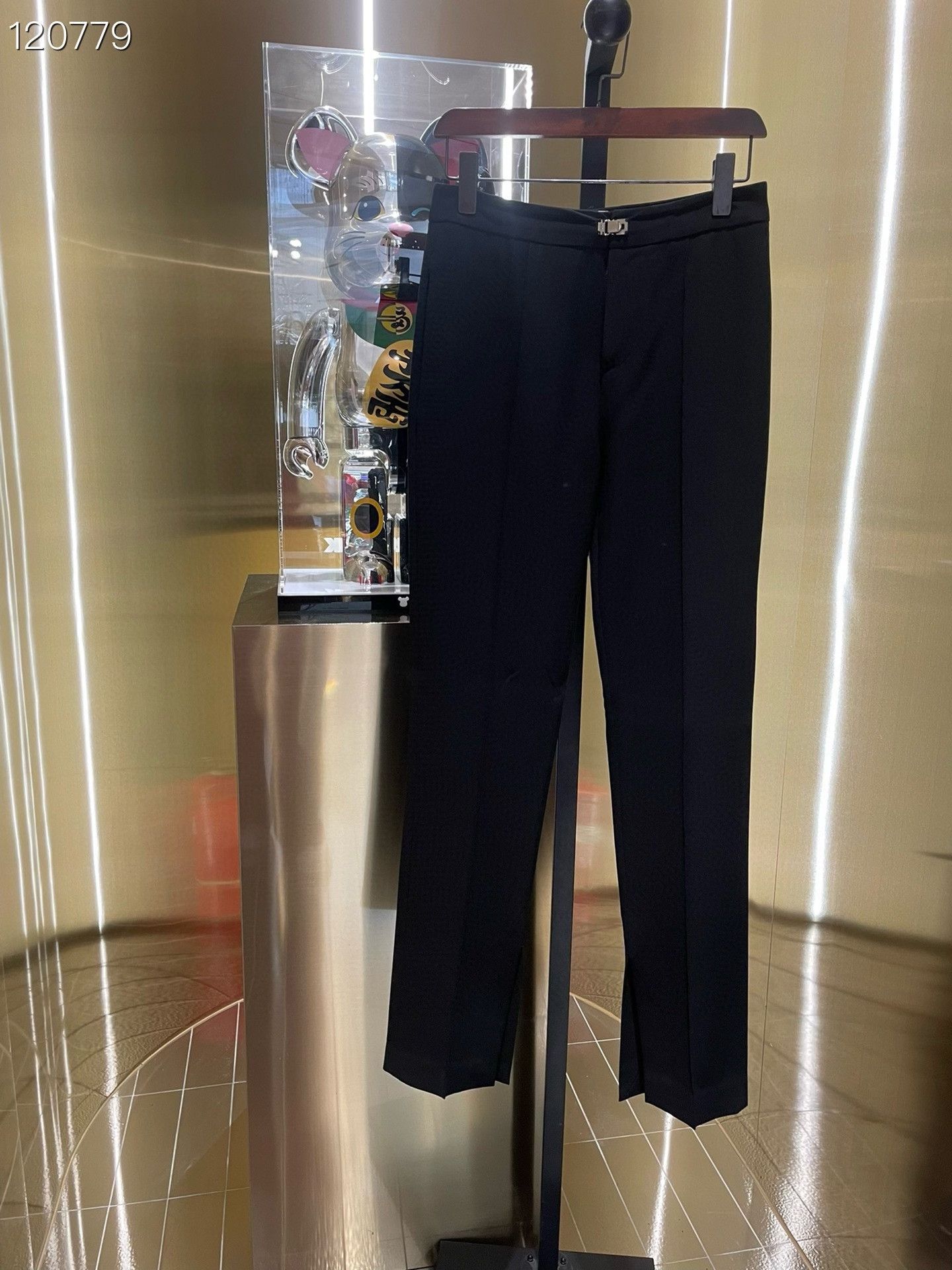 Other IMMI Black Inner Slit Flared Pants Size 22" - 1 Thumbnail