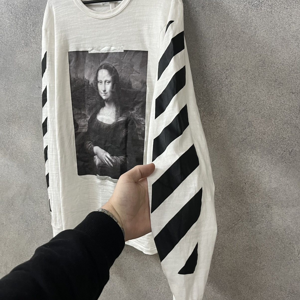 Off-White Off white Monalisa Long Sleeve TEE Size US S / EU 44-46 / 1 - 7 Thumbnail