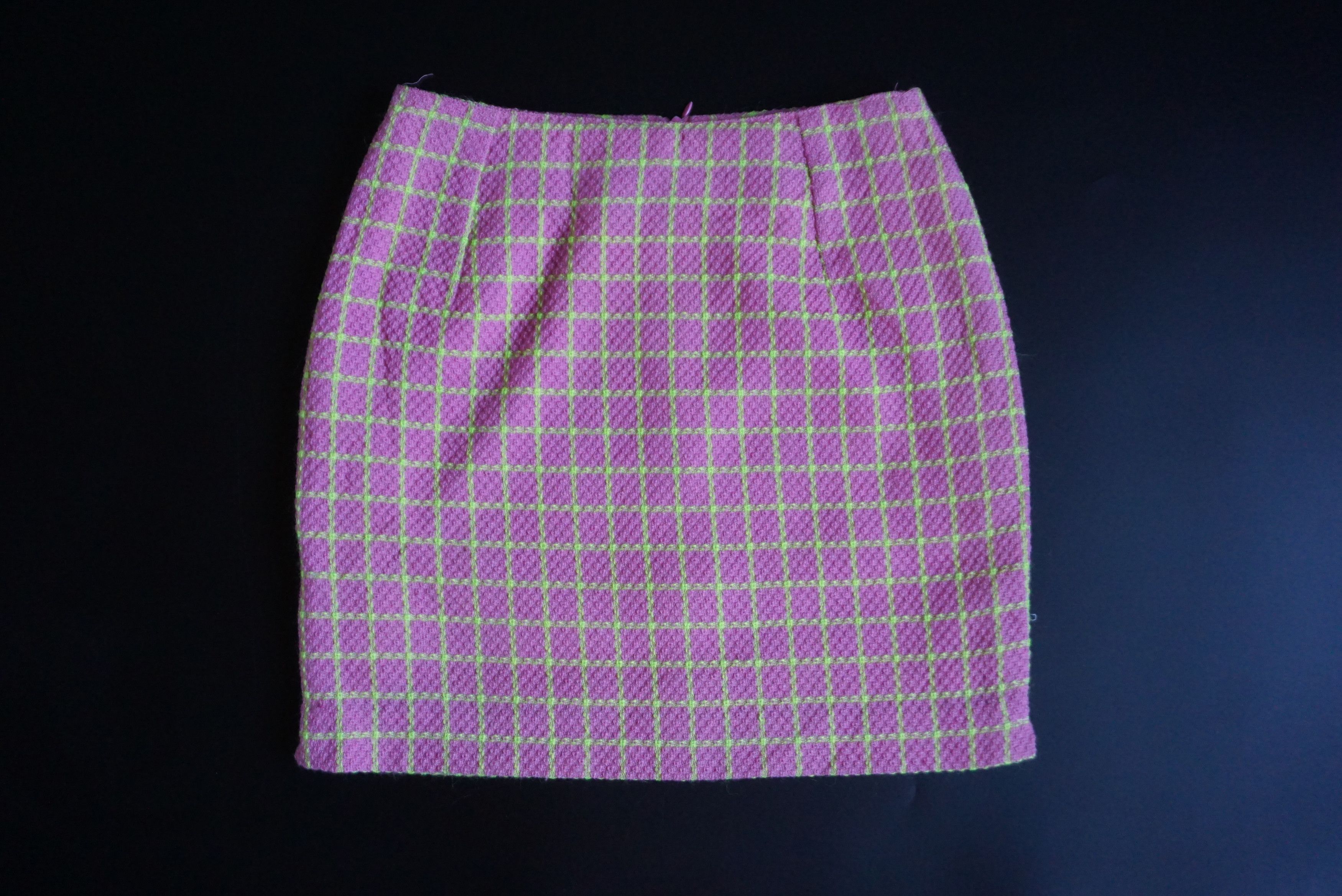 Vintage True vintage France mini skirt 60s 70s twiggy S 4/6 mod gogo Size 28" / US 6 / IT 42 - 1 Thumbnail
