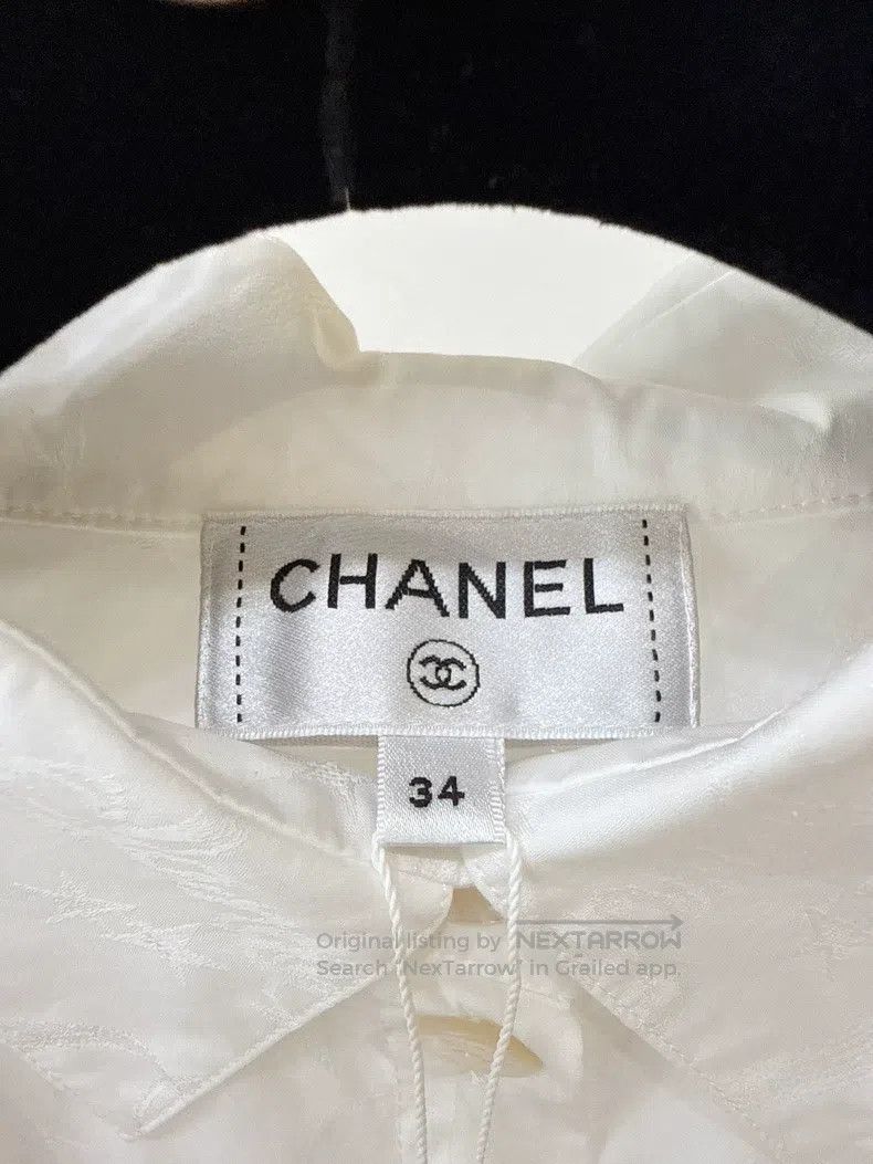 Chanel Chanel French-style shirt Size XXS / US 00 / IT 34 - 4 Thumbnail